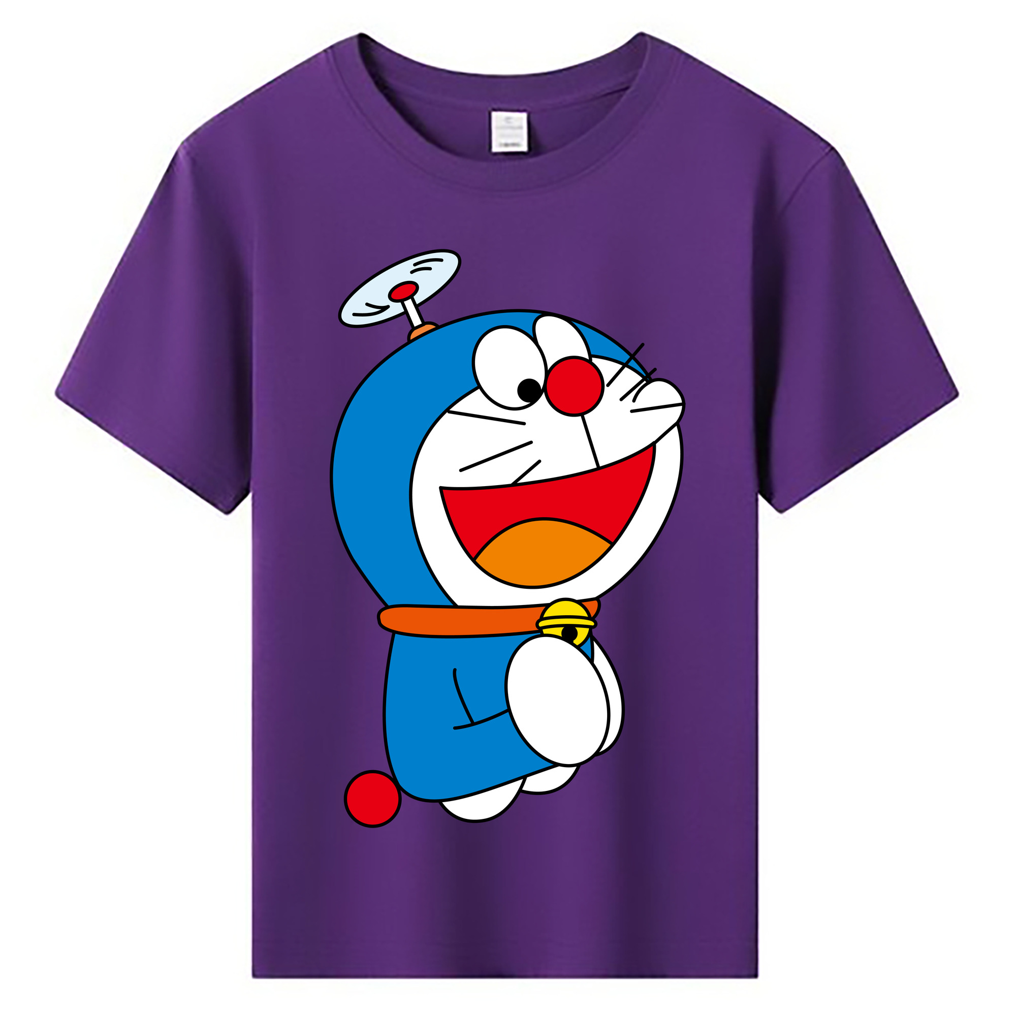 （画像用） ドラえもん Doraemon 綿100％キッズTシャツ（フロントプリント）