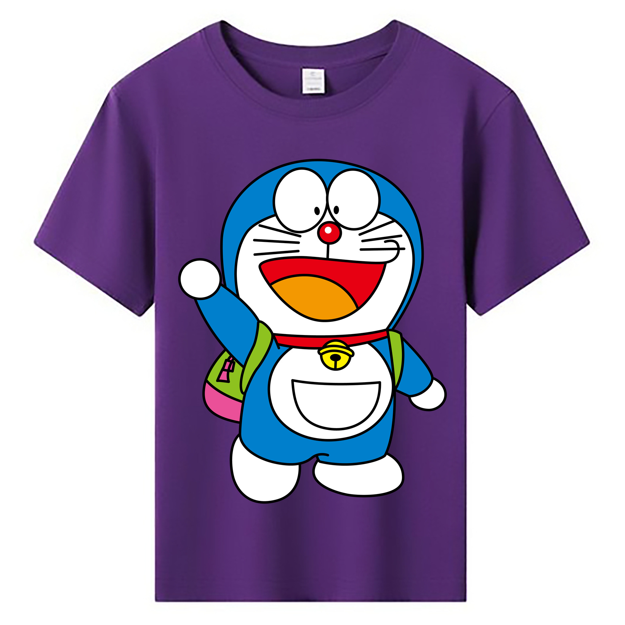 （画像用） ドラえもん Doraemon 綿100％キッズTシャツ（フロントプリント）