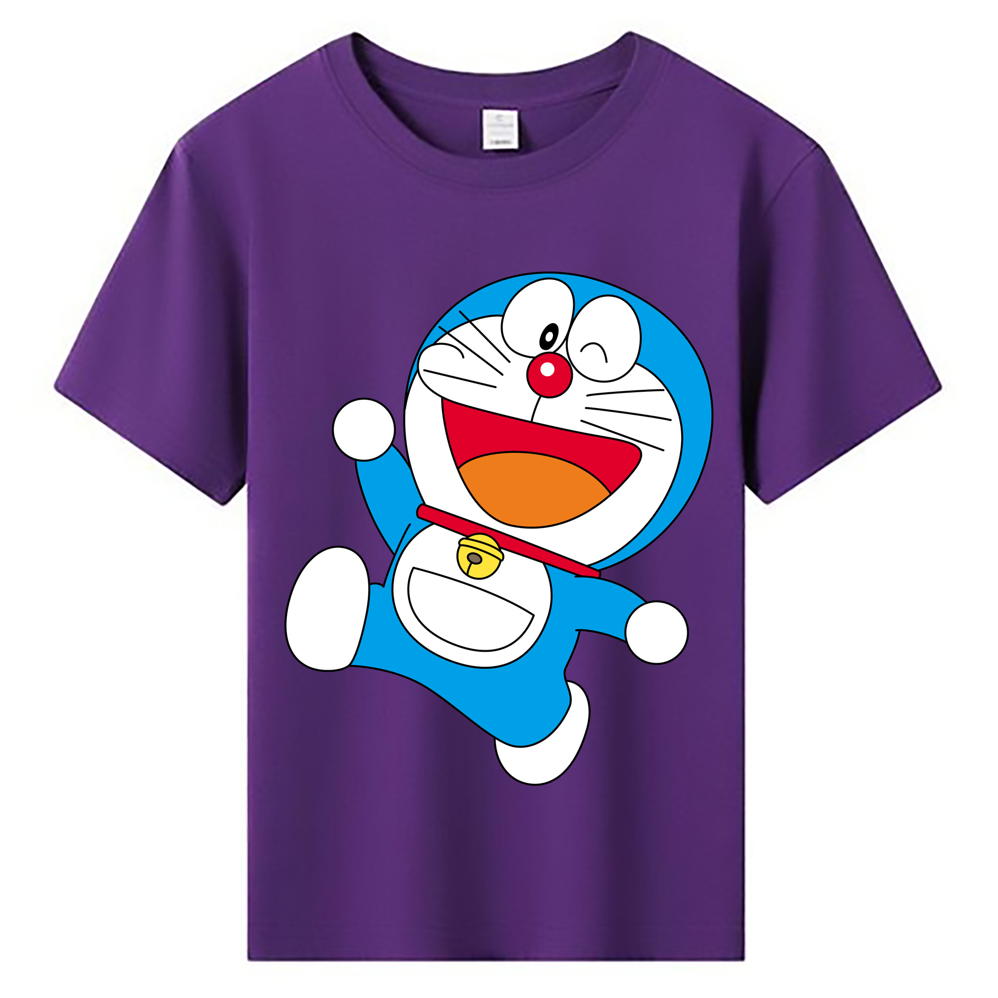 （画像用） ドラえもん Doraemon 綿100％キッズTシャツ（フロントプリント）