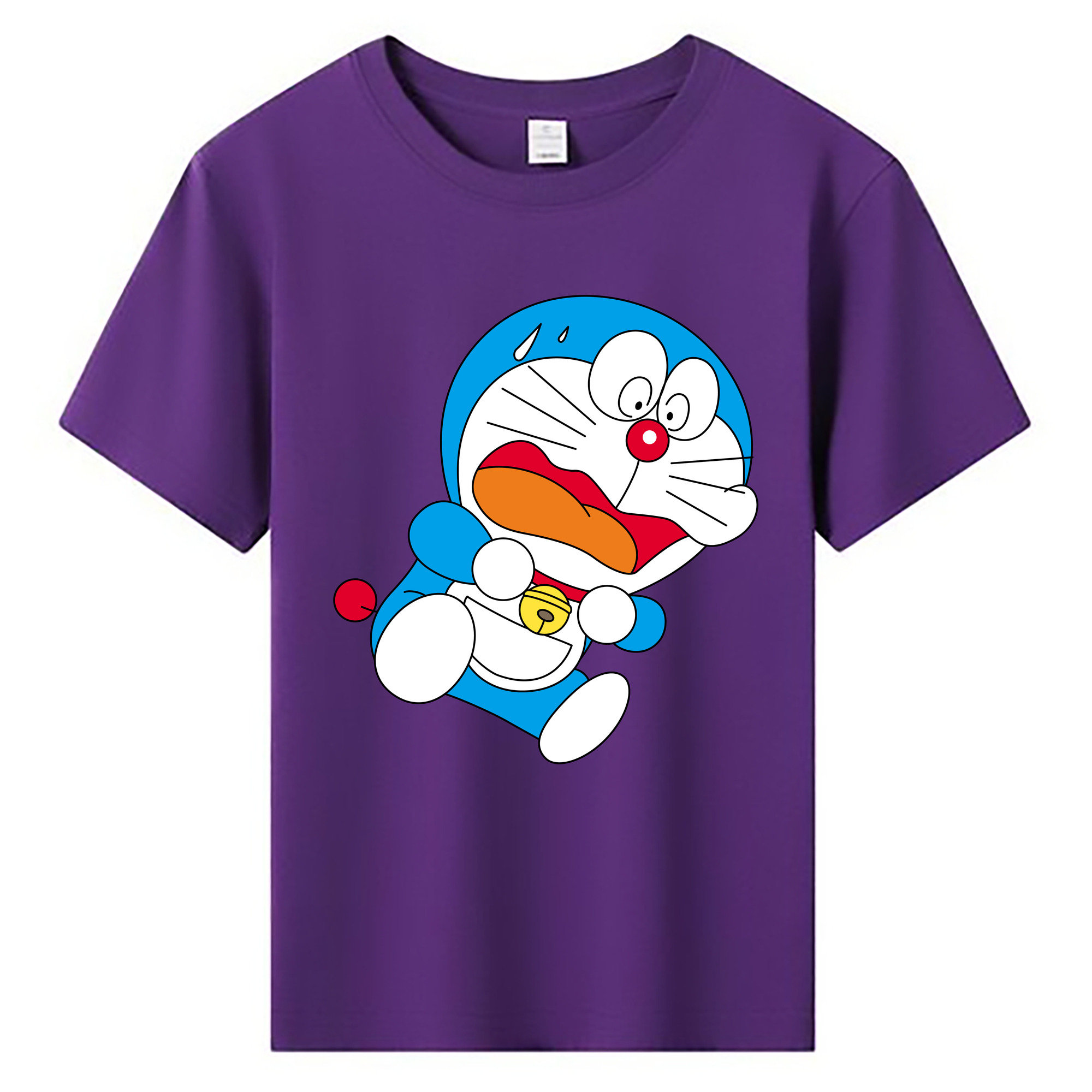 （画像用） ドラえもん Doraemon 綿100％キッズTシャツ（フロントプリント）