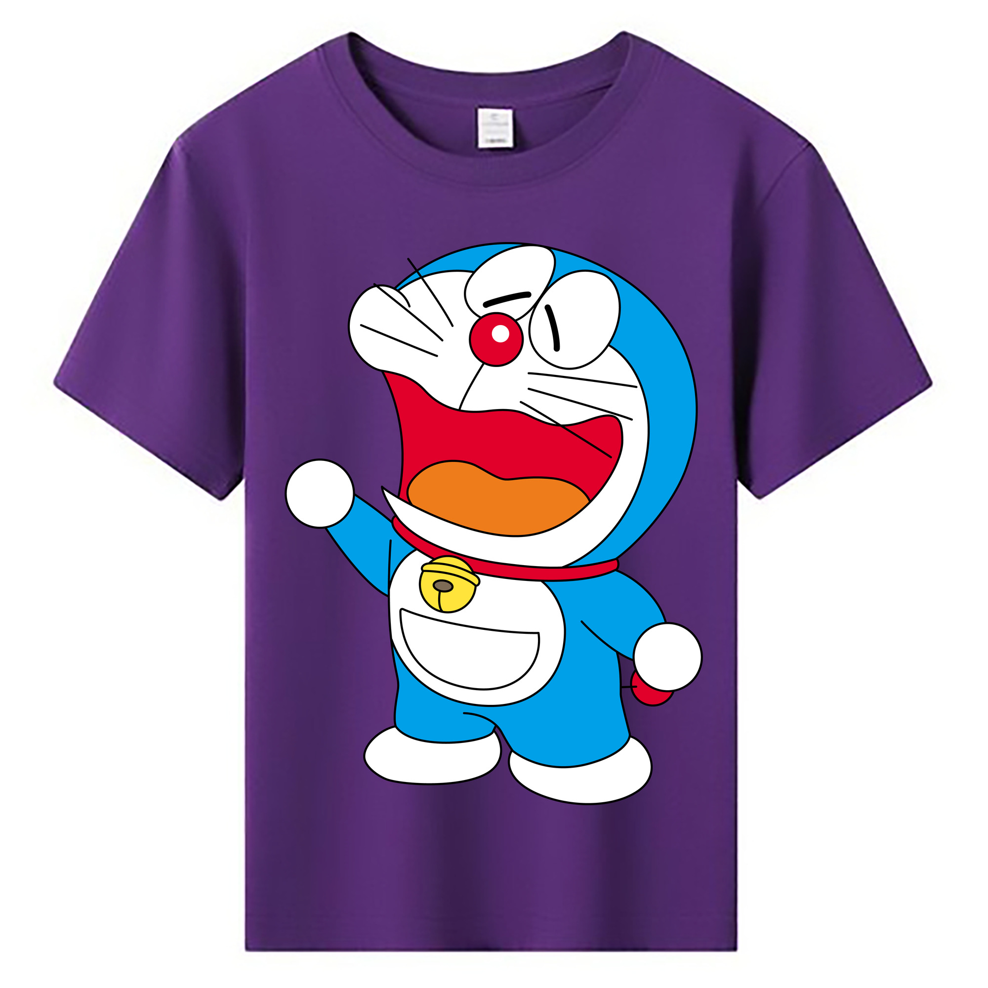 （画像用） ドラえもん Doraemon 綿100％キッズTシャツ（フロントプリント）
