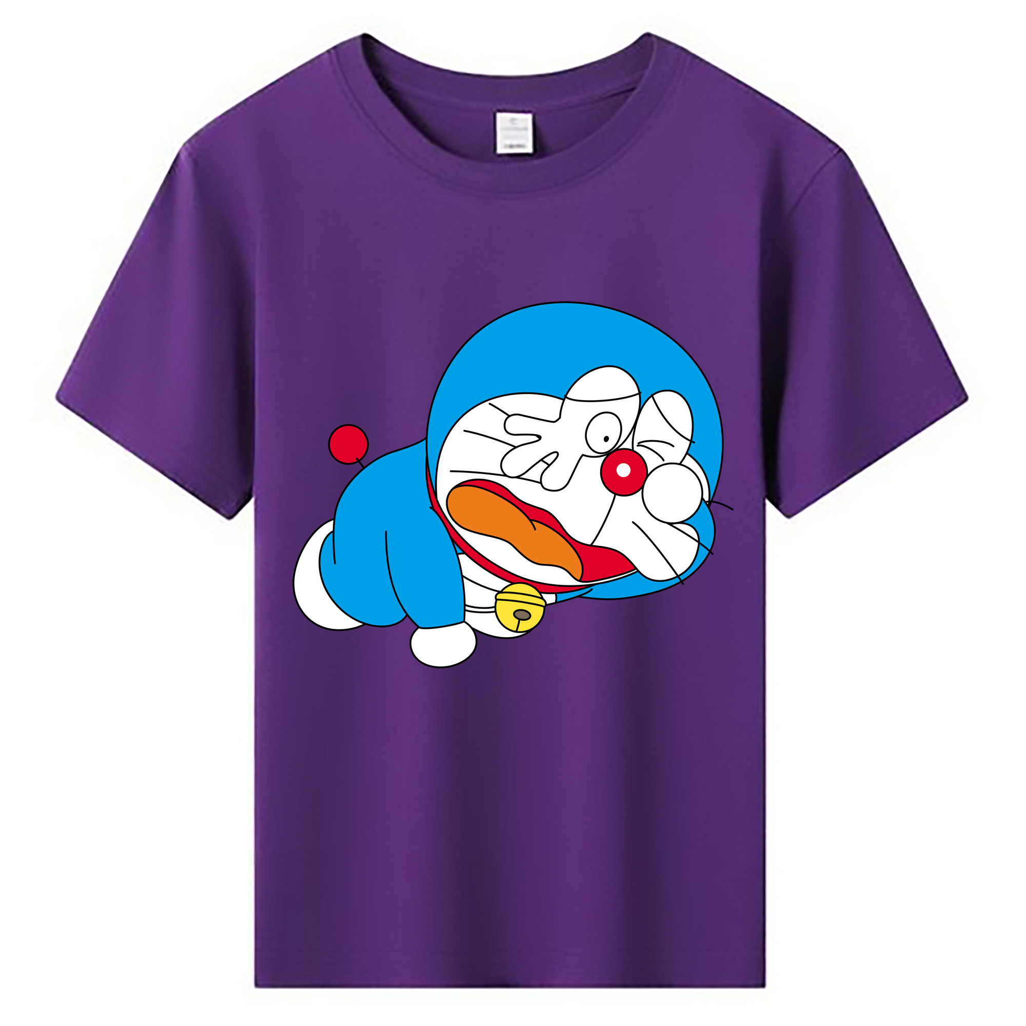 （画像用） ドラえもん Doraemon 綿100％キッズTシャツ（フロントプリント）