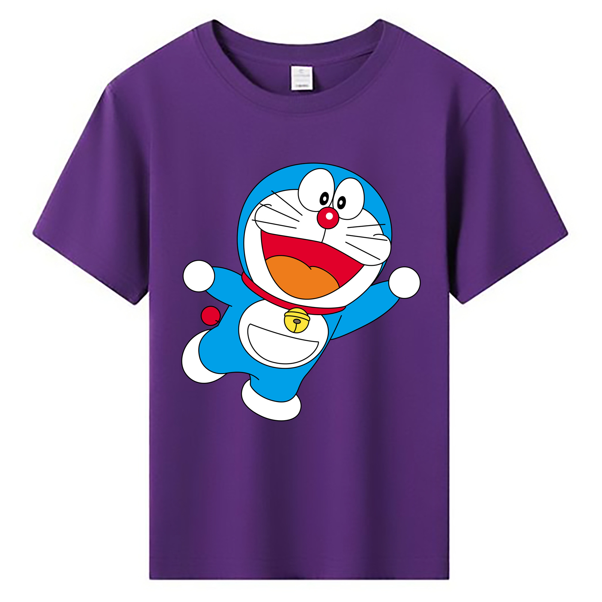 （画像用） ドラえもん Doraemon 綿100％キッズTシャツ（フロントプリント）