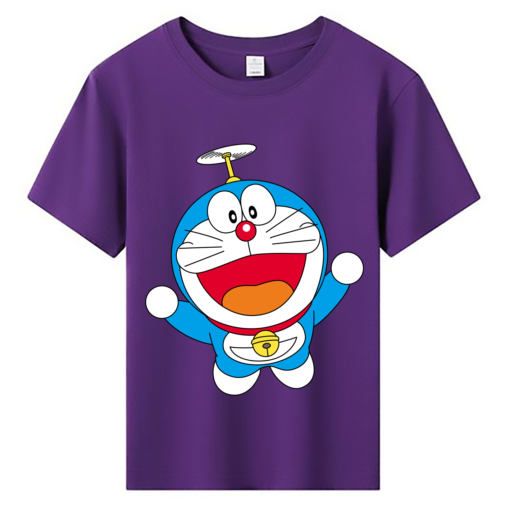 （画像用） ドラえもん Doraemon 綿100％キッズTシャツ（フロントプリント）