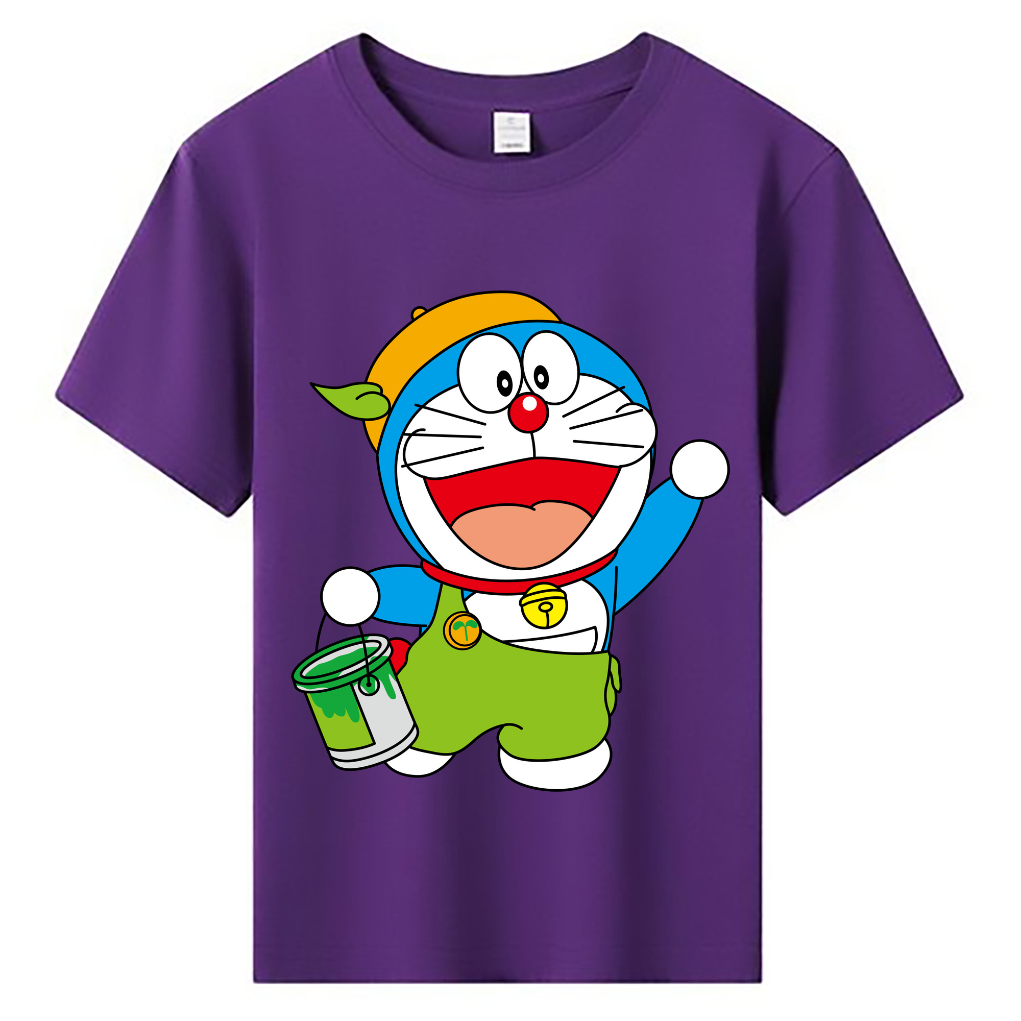 （画像用） ドラえもん Doraemon 綿100％キッズTシャツ（フロントプリント）