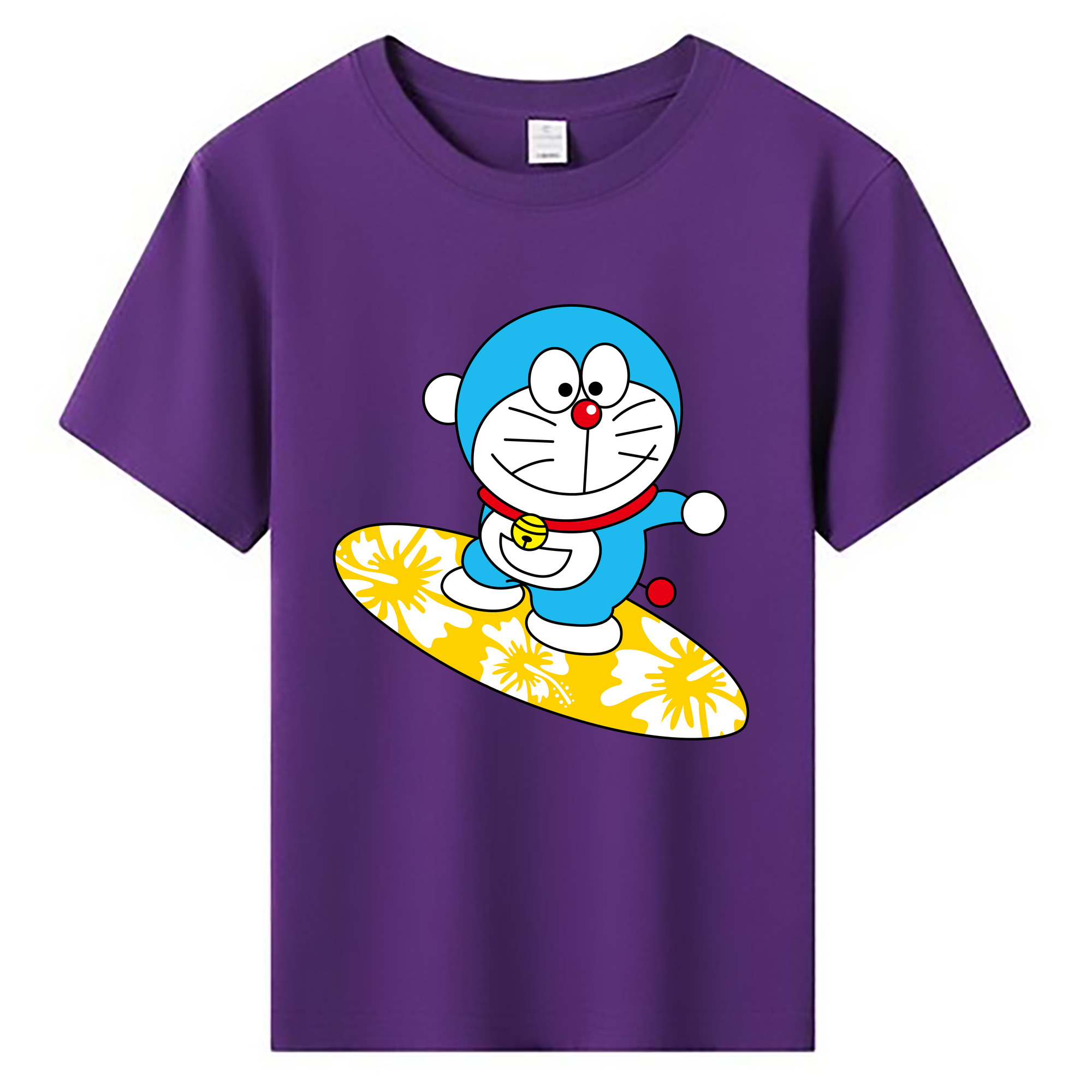 （画像用） ドラえもん Doraemon 綿100％キッズTシャツ（フロントプリント）