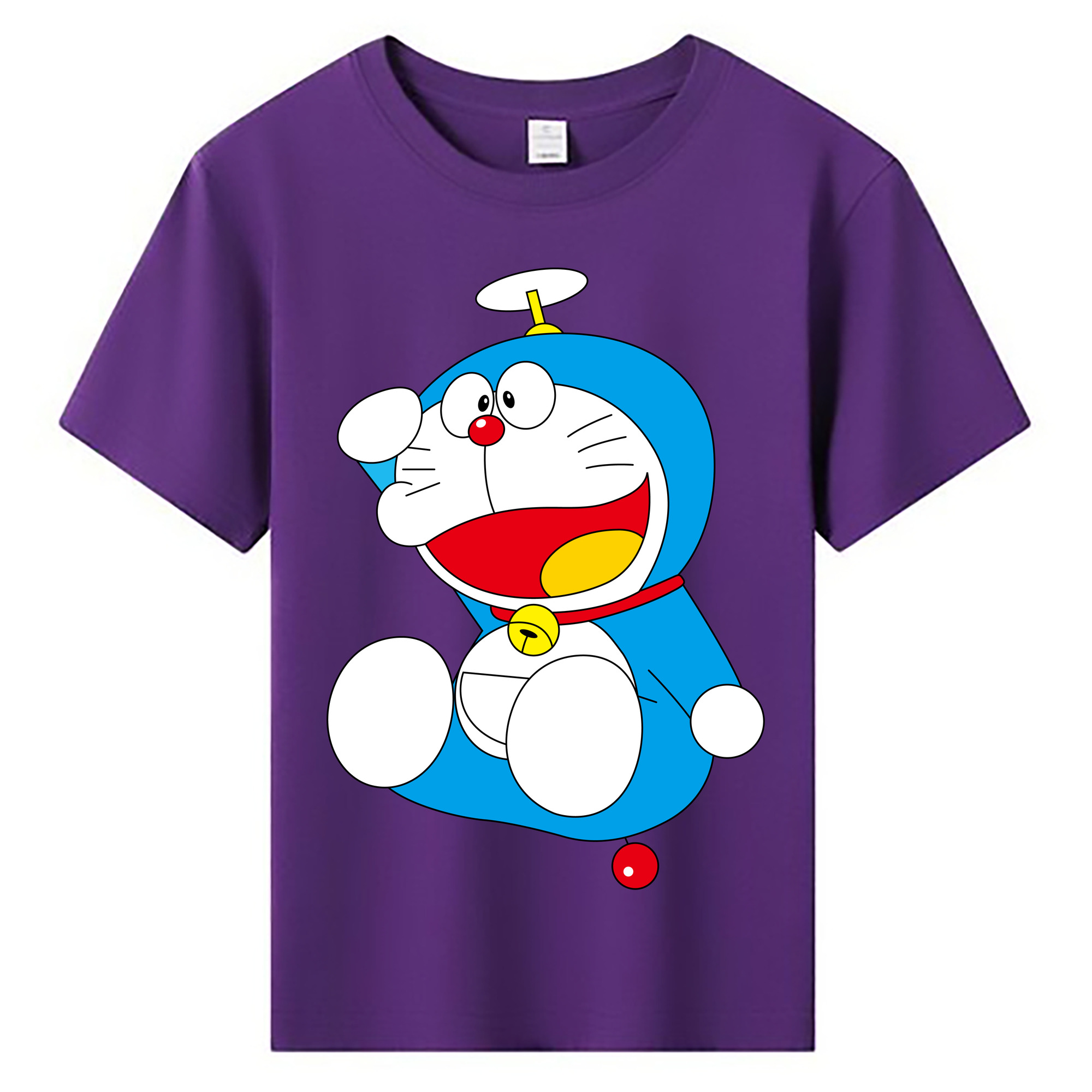 （画像用） ドラえもん Doraemon 綿100％キッズTシャツ（フロントプリント）