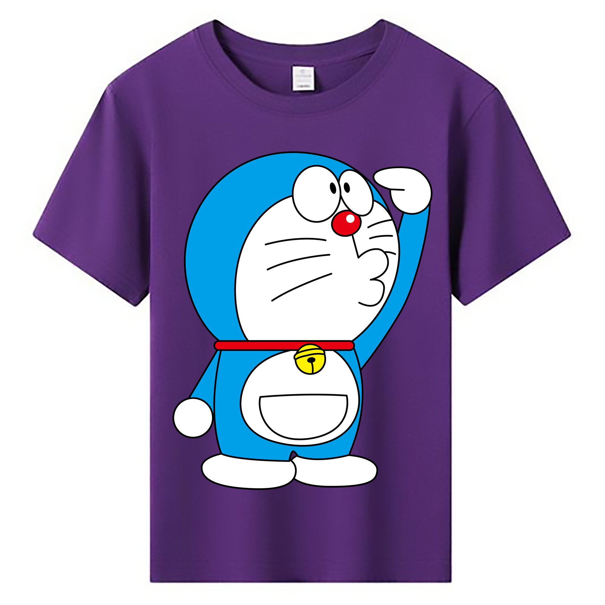 （画像用） ドラえもん Doraemon 綿100％キッズTシャツ（フロントプリント）
