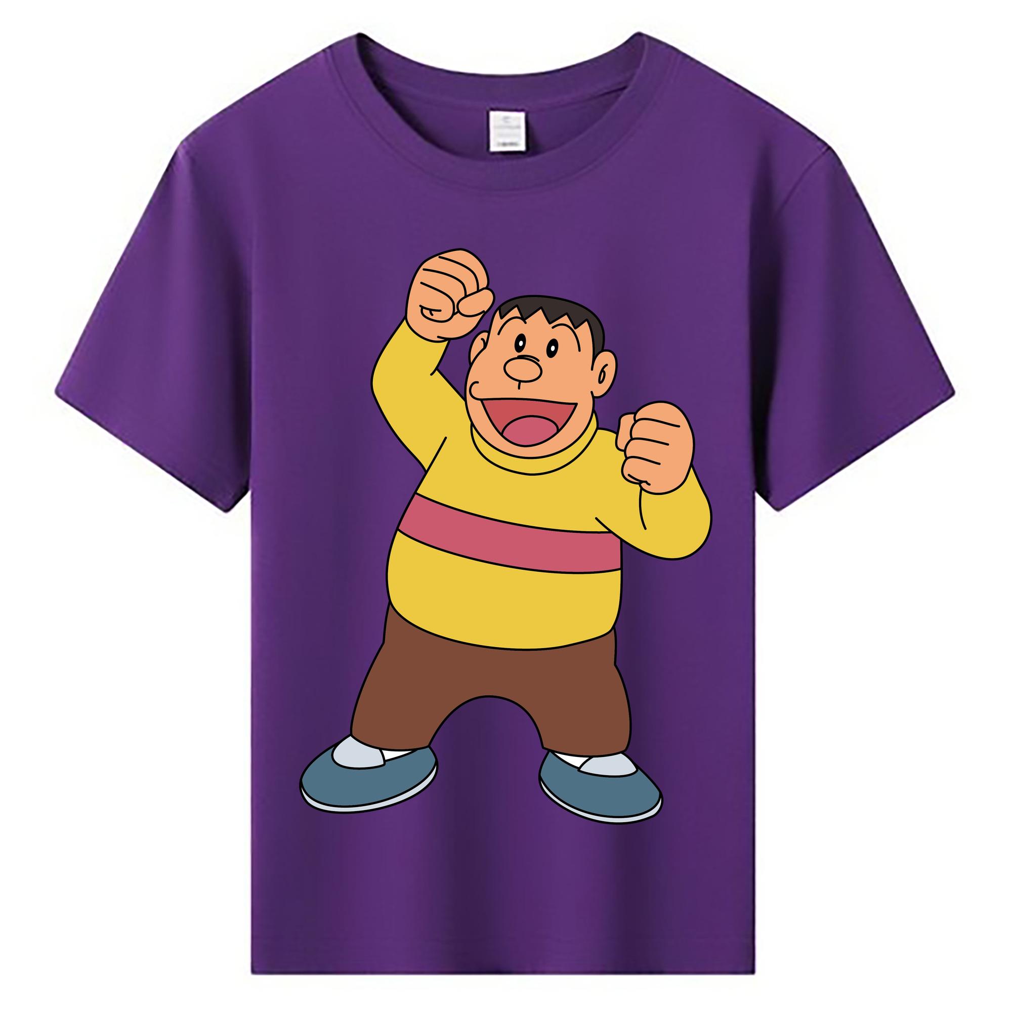 （画像用） ドラえもん 剛田武 Doraemon Gouta Takeshi 綿100％キッズTシャツ（フロントプリント）