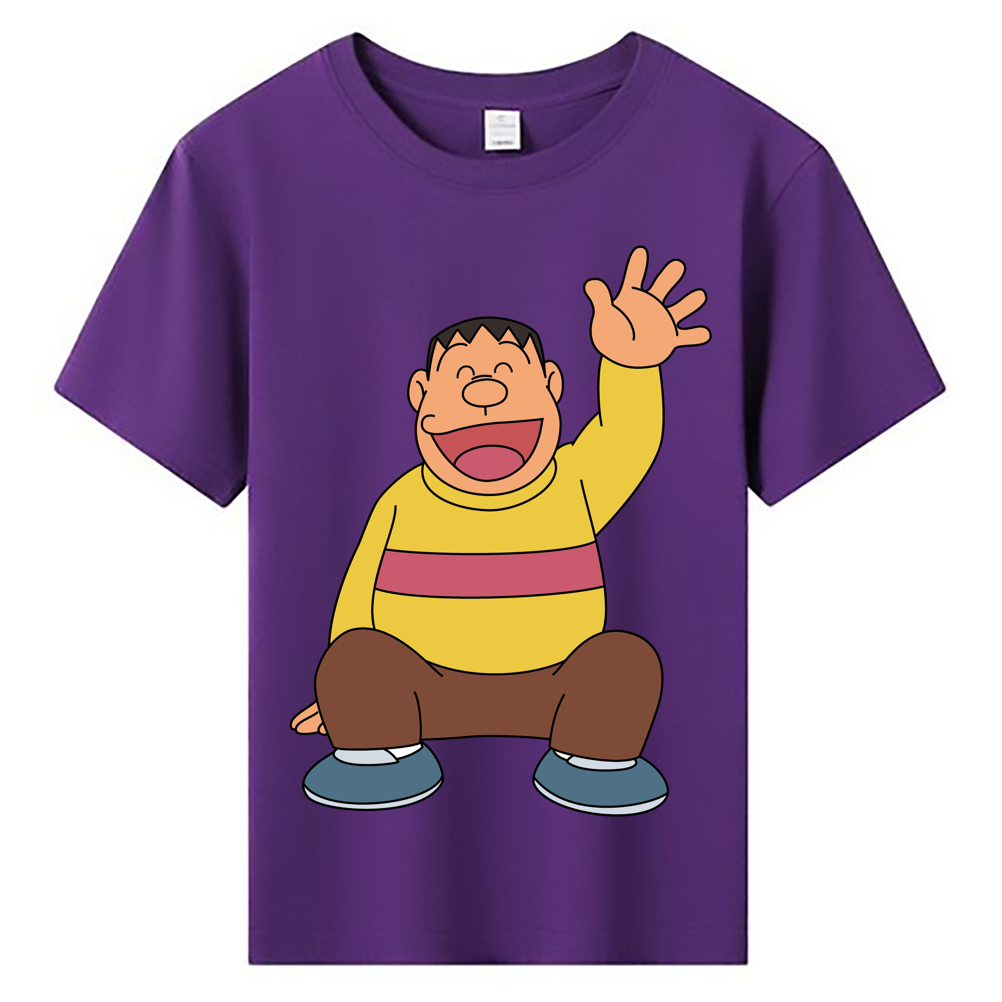 （画像用） ドラえもん 剛田武 Doraemon Gouta Takeshi 綿100％キッズTシャツ（フロントプリント）