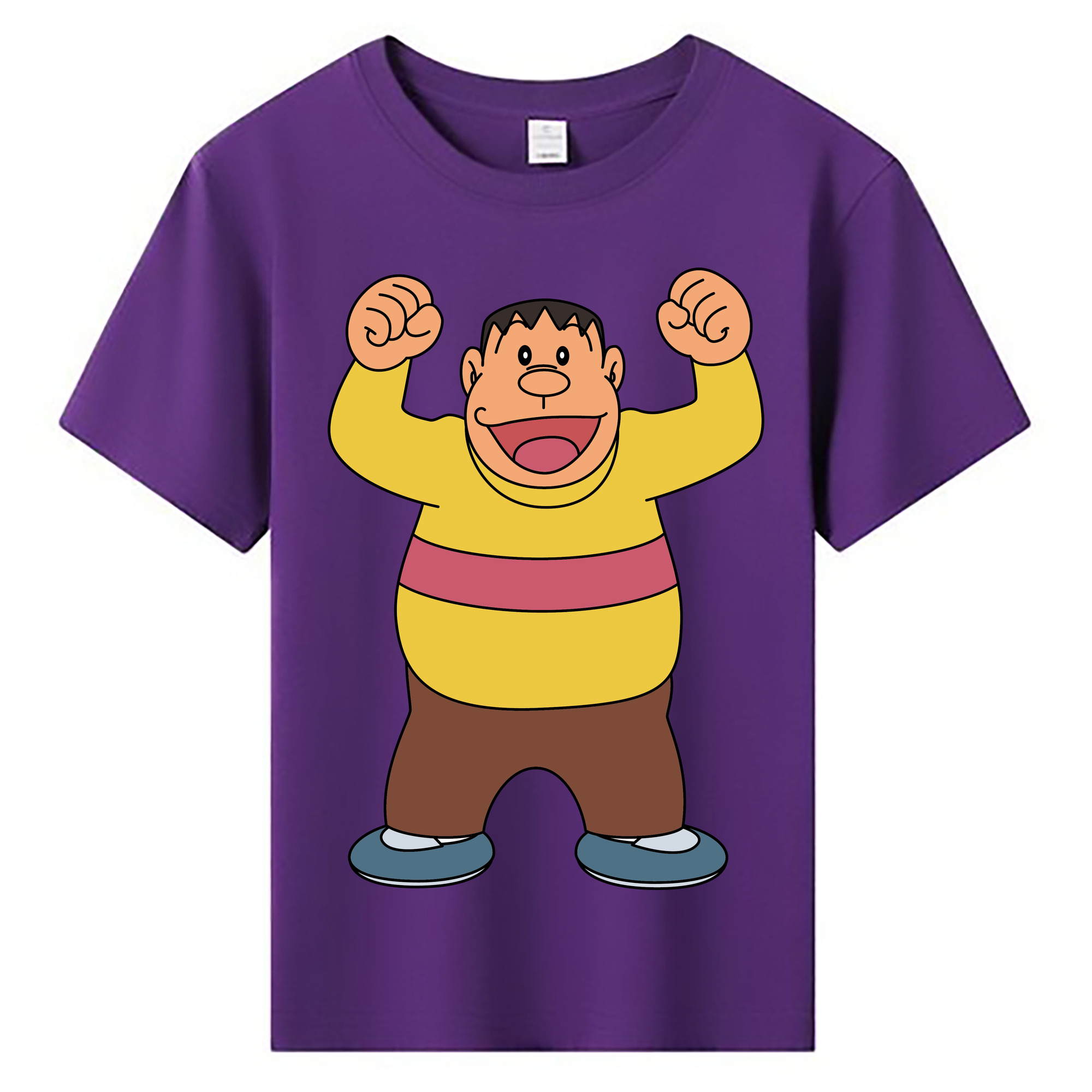 （画像用） ドラえもん 剛田武 Doraemon Gouta Takeshi 綿100％キッズTシャツ（フロントプリント）
