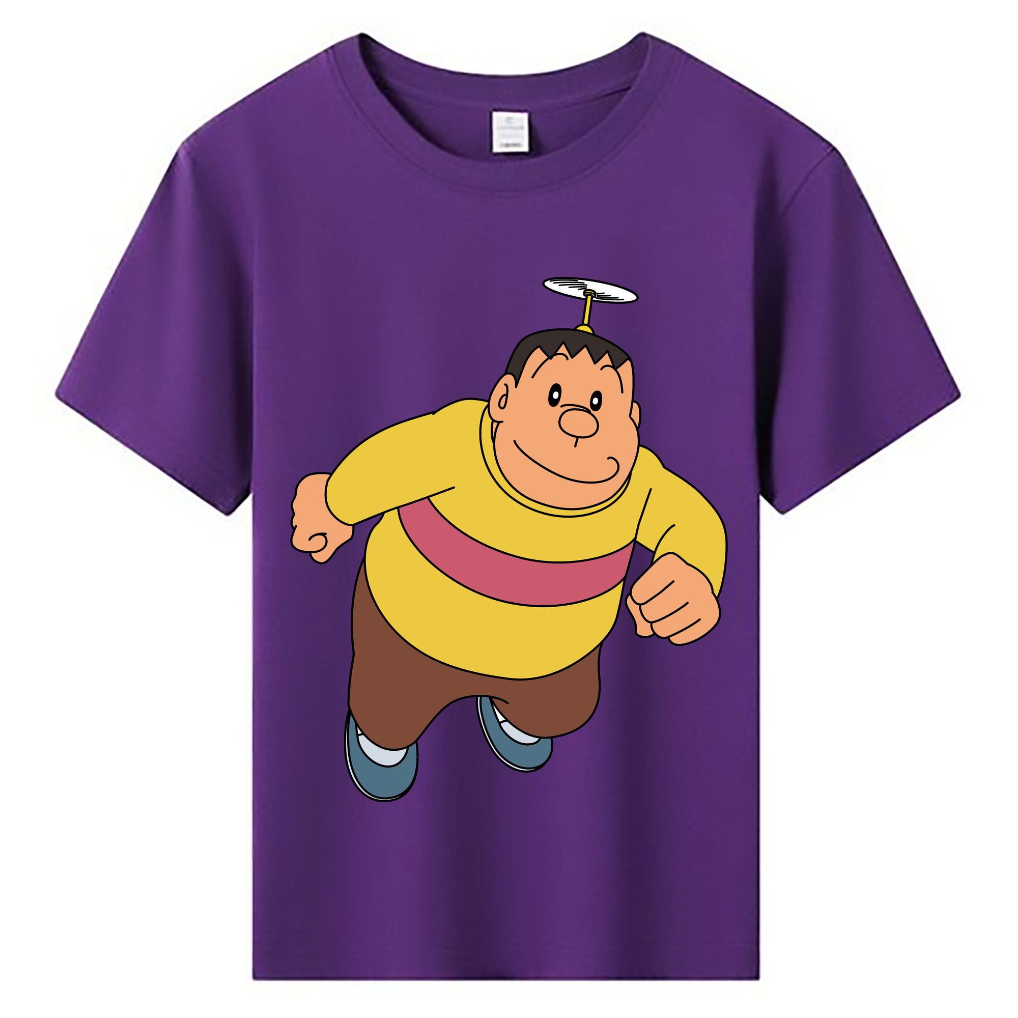 （画像用） ドラえもん 剛田武 Doraemon Gouta Takeshi 綿100％キッズTシャツ（フロントプリント）