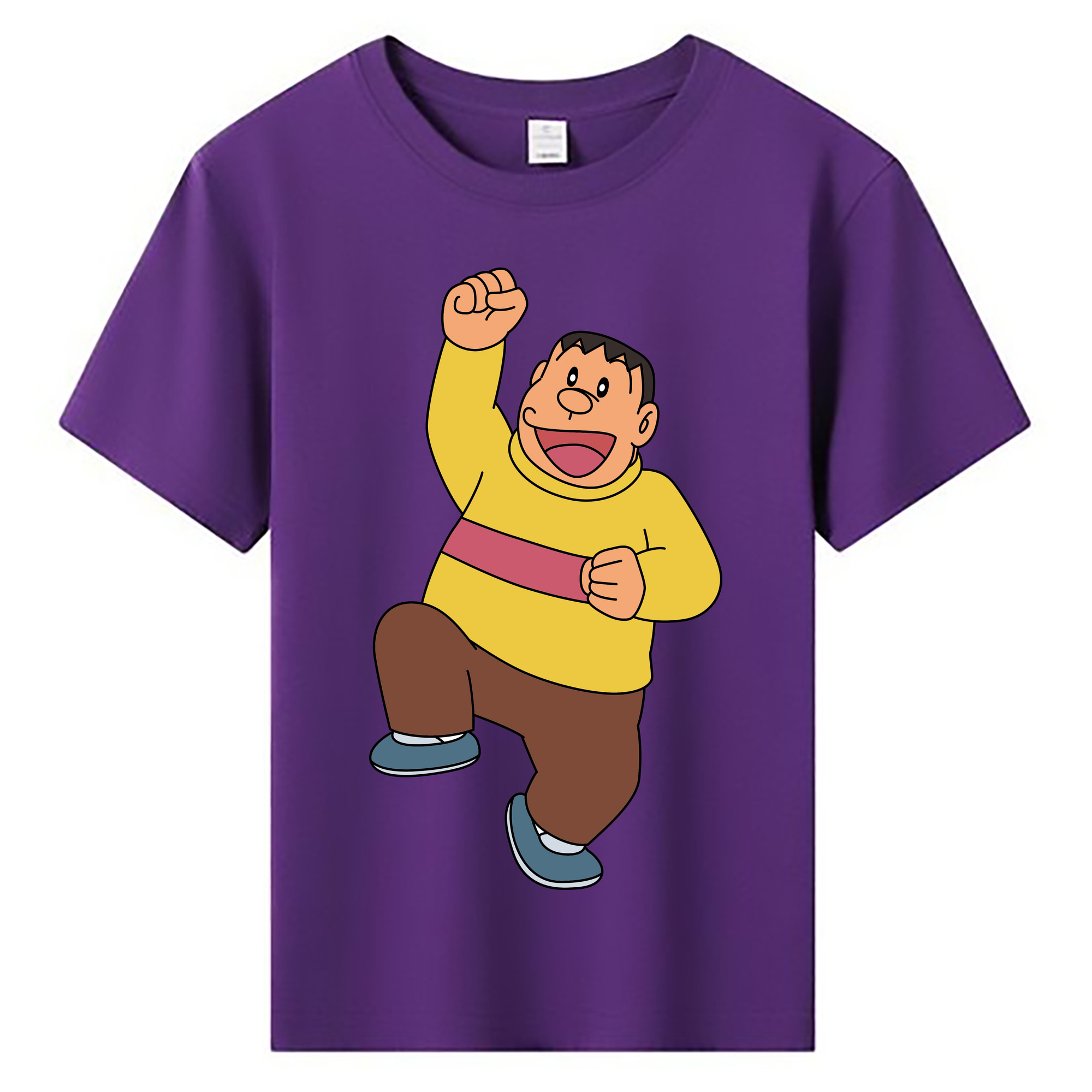（画像用） ドラえもん 剛田武 Doraemon Gouta Takeshi 綿100％キッズTシャツ（フロントプリント）