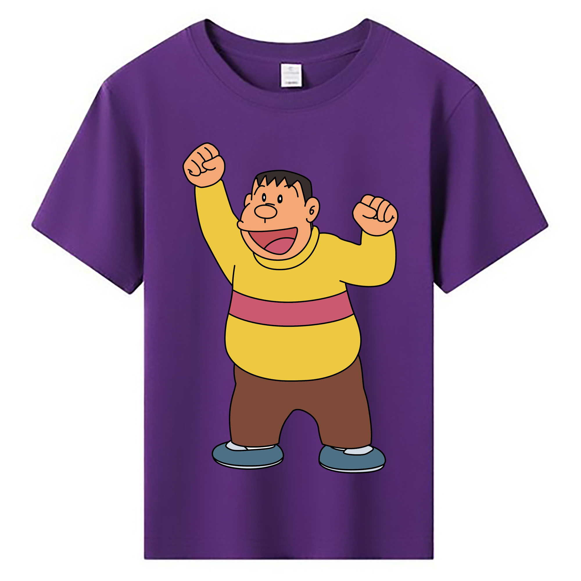 （画像用） ドラえもん 剛田武 Doraemon Gouta Takeshi 綿100％キッズTシャツ（フロントプリント）