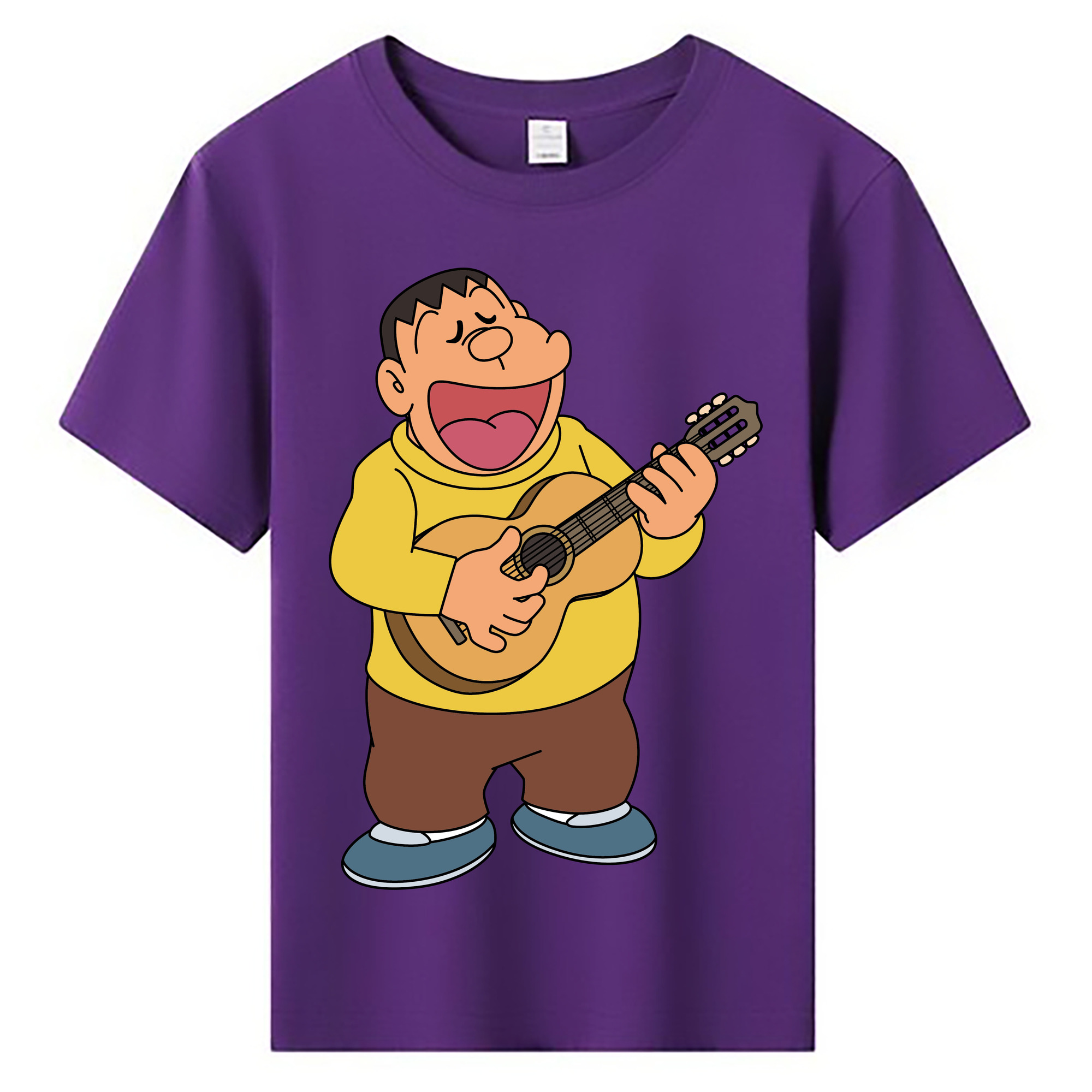 （画像用） ドラえもん 剛田武 Doraemon Gouta Takeshi 綿100％キッズTシャツ（フロントプリント）