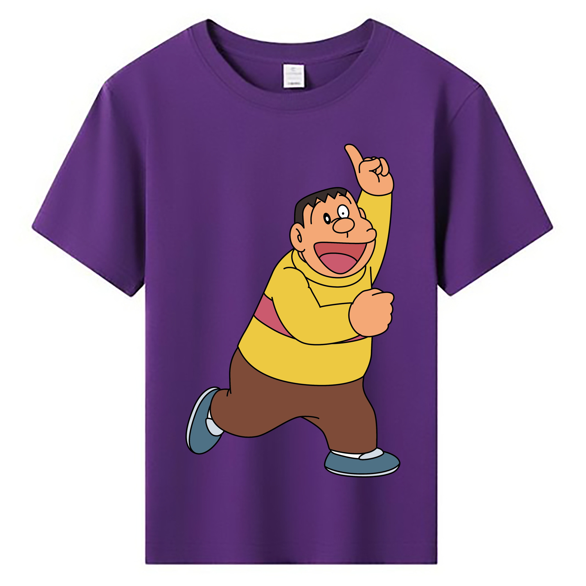 （画像用） ドラえもん 剛田武 Doraemon Gouta Takeshi 綿100％キッズTシャツ（フロントプリント）