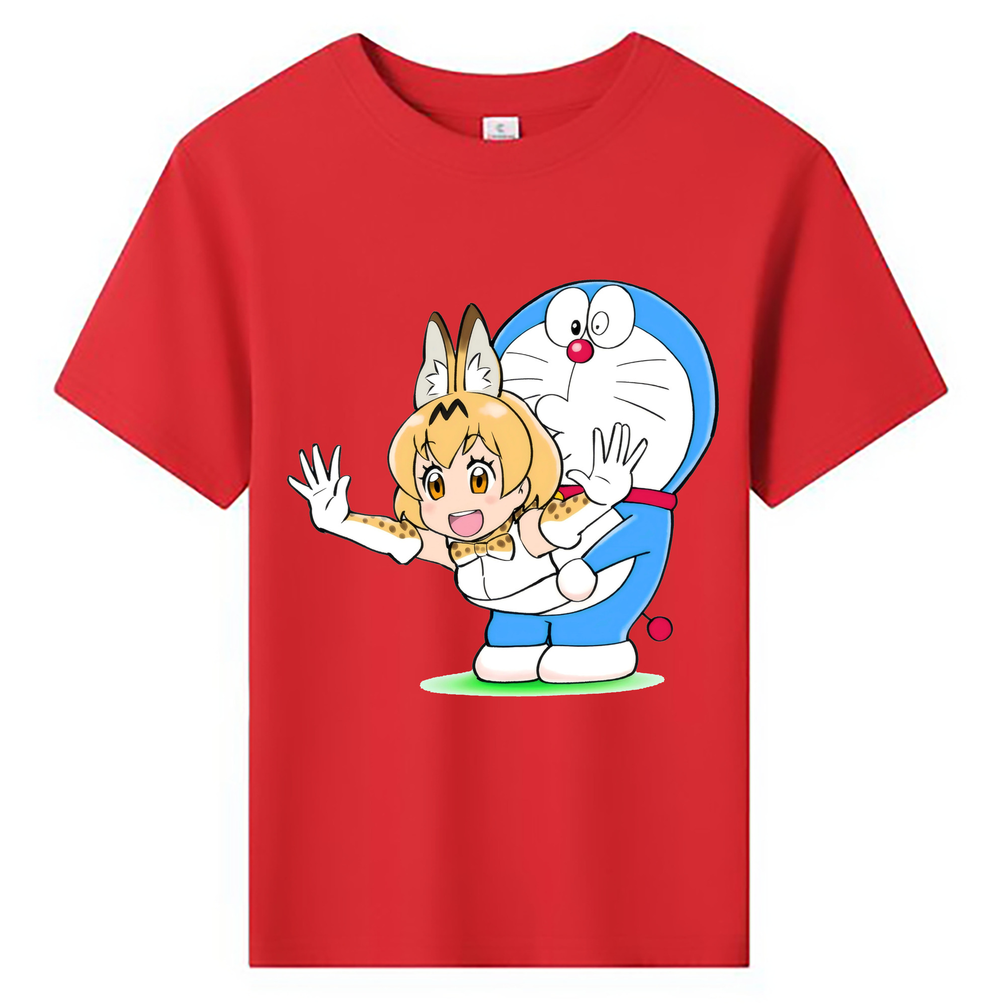 （画像用） ドラえもん Doraemon 綿100％キッズTシャツ（フロントプリント）