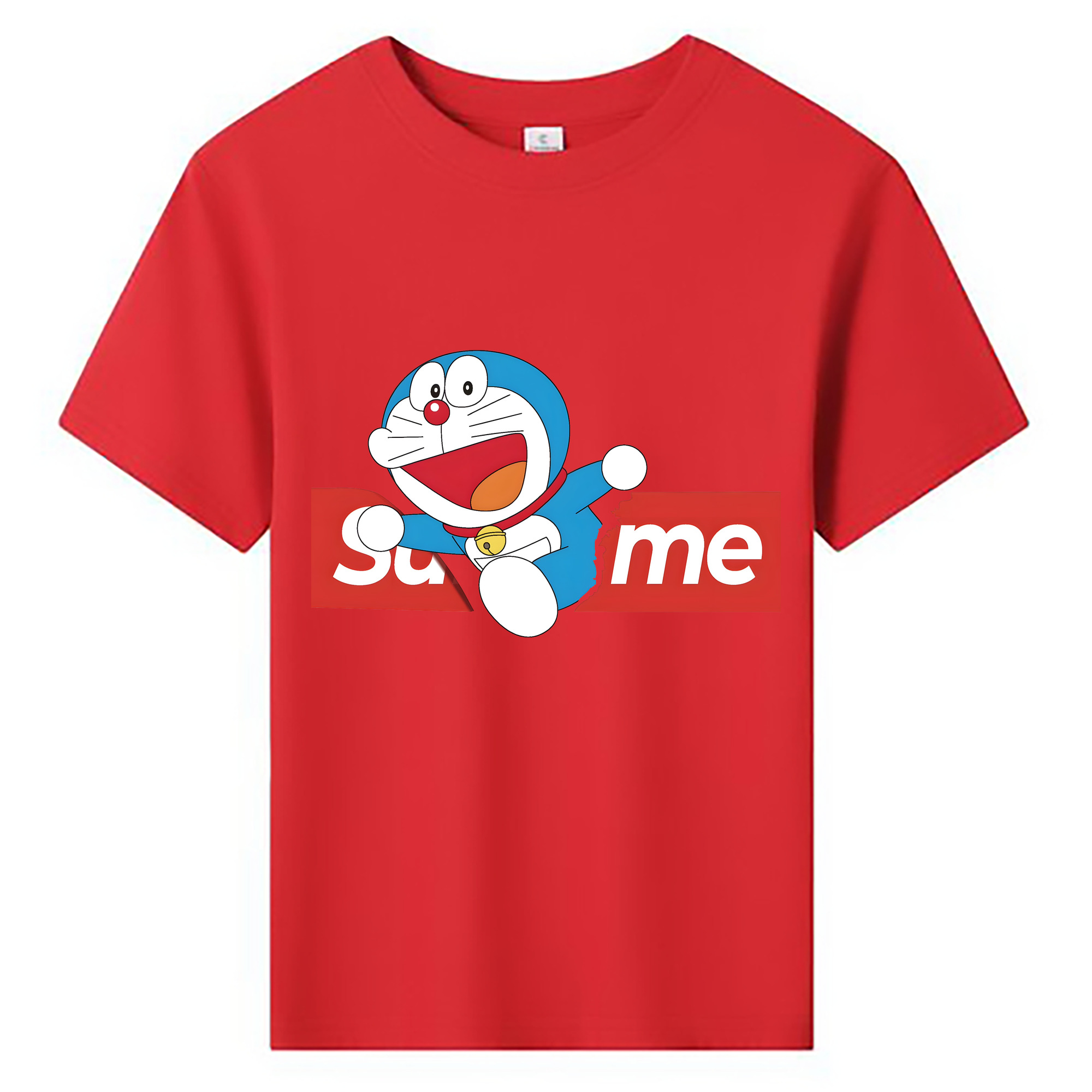 （画像用） ドラえもん Doraemon 綿100％キッズTシャツ（フロントプリント）