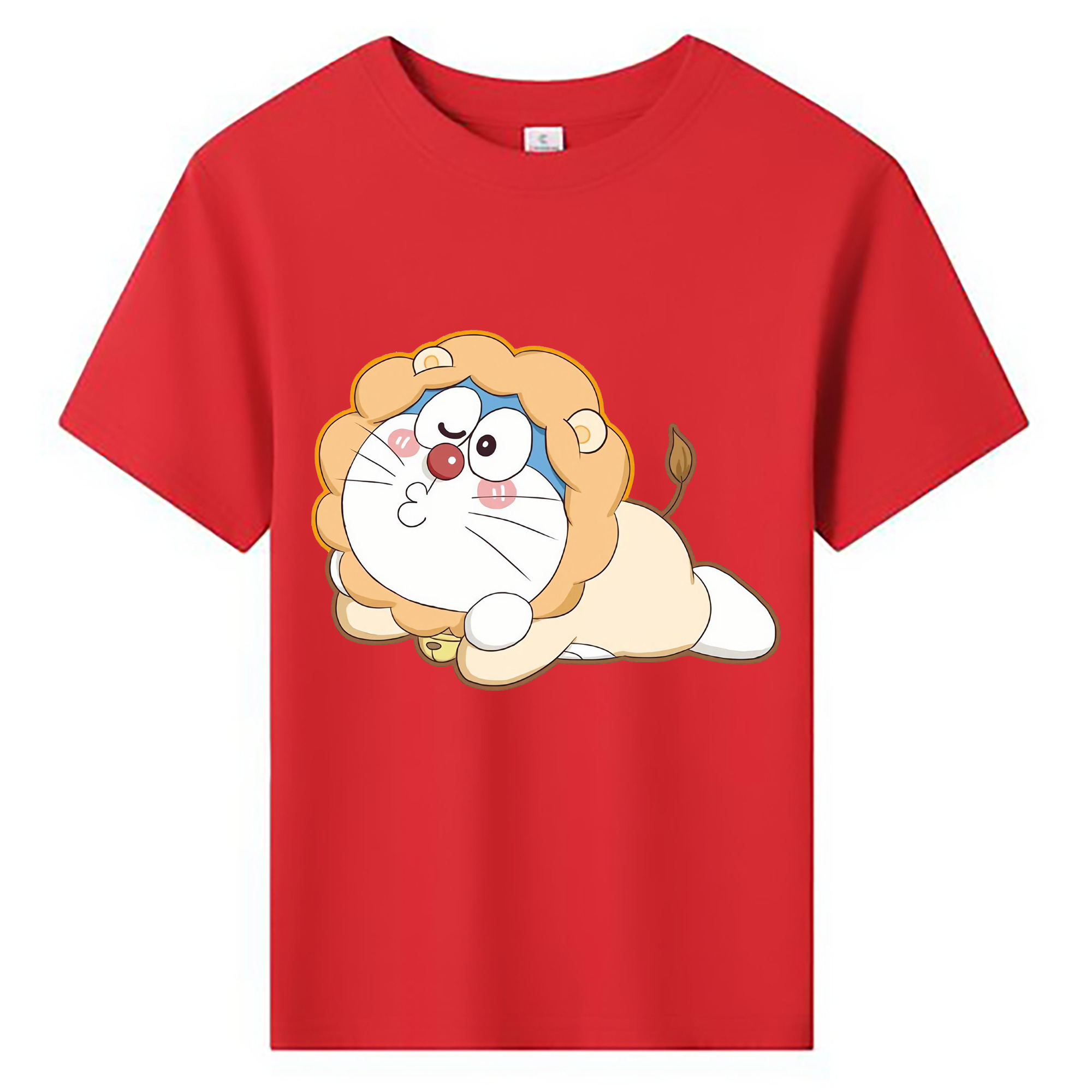 （画像用） ドラえもん Doraemon 綿100％キッズTシャツ（フロントプリント）