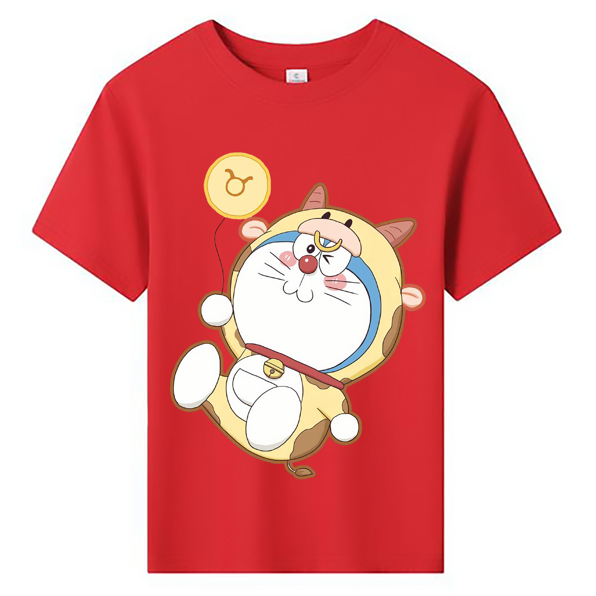 （画像用） ドラえもん Doraemon 綿100％キッズTシャツ（フロントプリント）