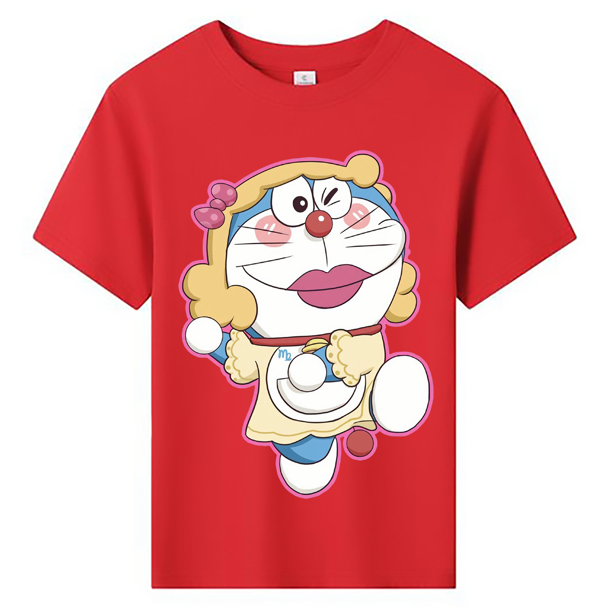 （画像用） ドラえもん Doraemon 綿100％キッズTシャツ（フロントプリント）