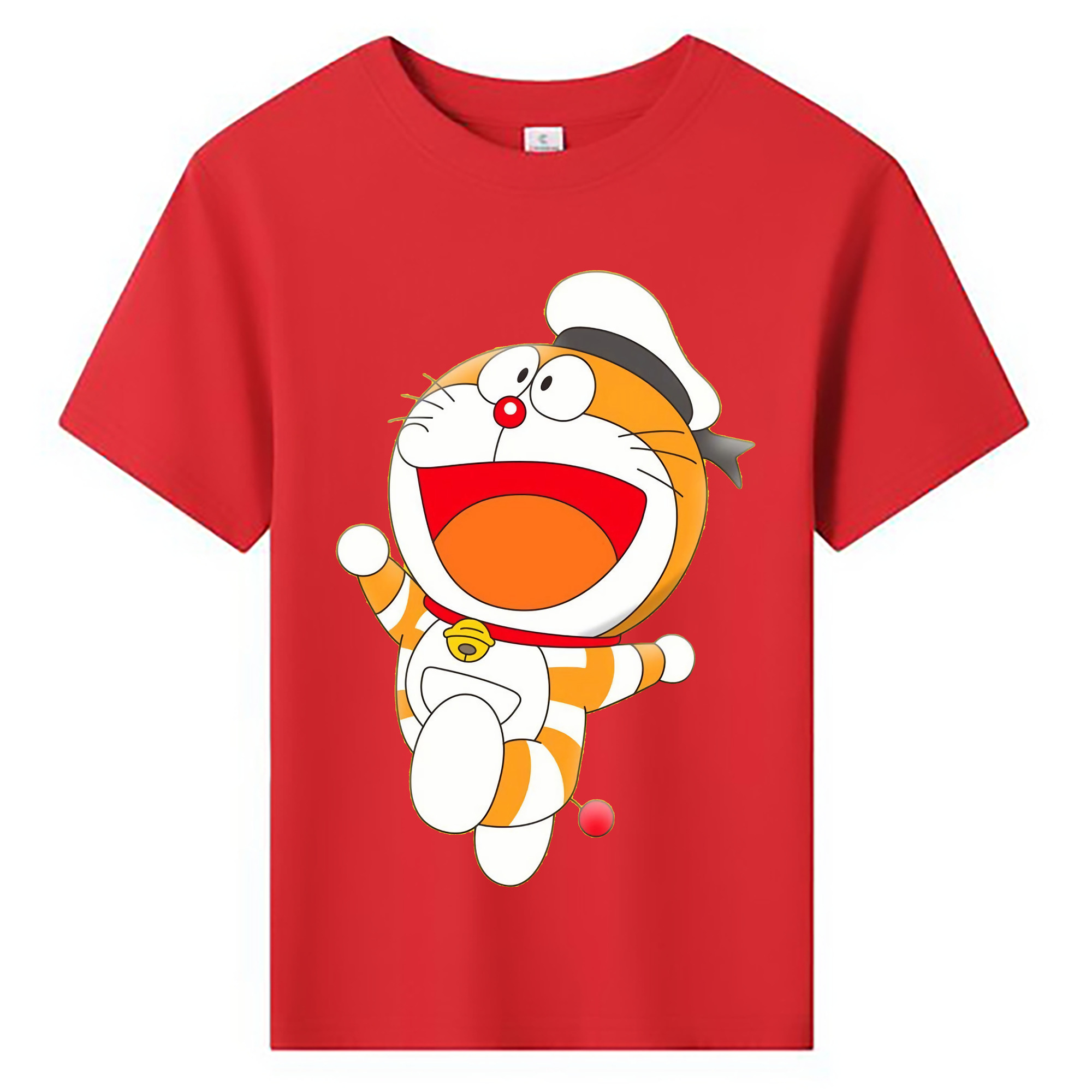 （画像用） ドラえもん Doraemon 綿100％キッズTシャツ（フロントプリント）