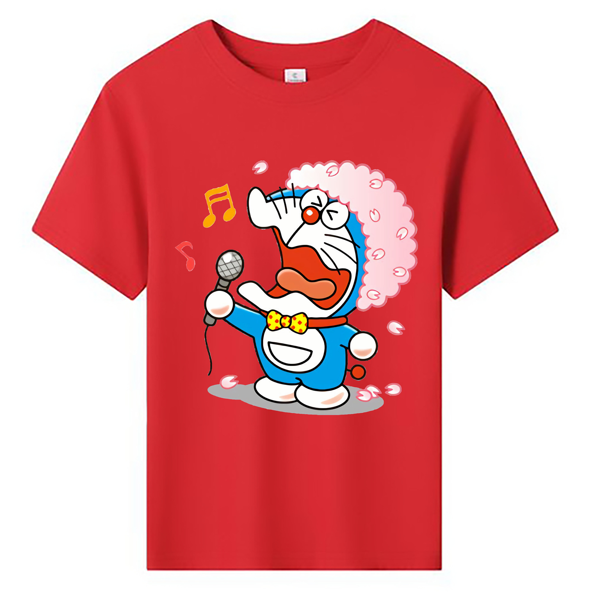 （画像用） ドラえもん Doraemon 綿100％キッズTシャツ（フロントプリント）