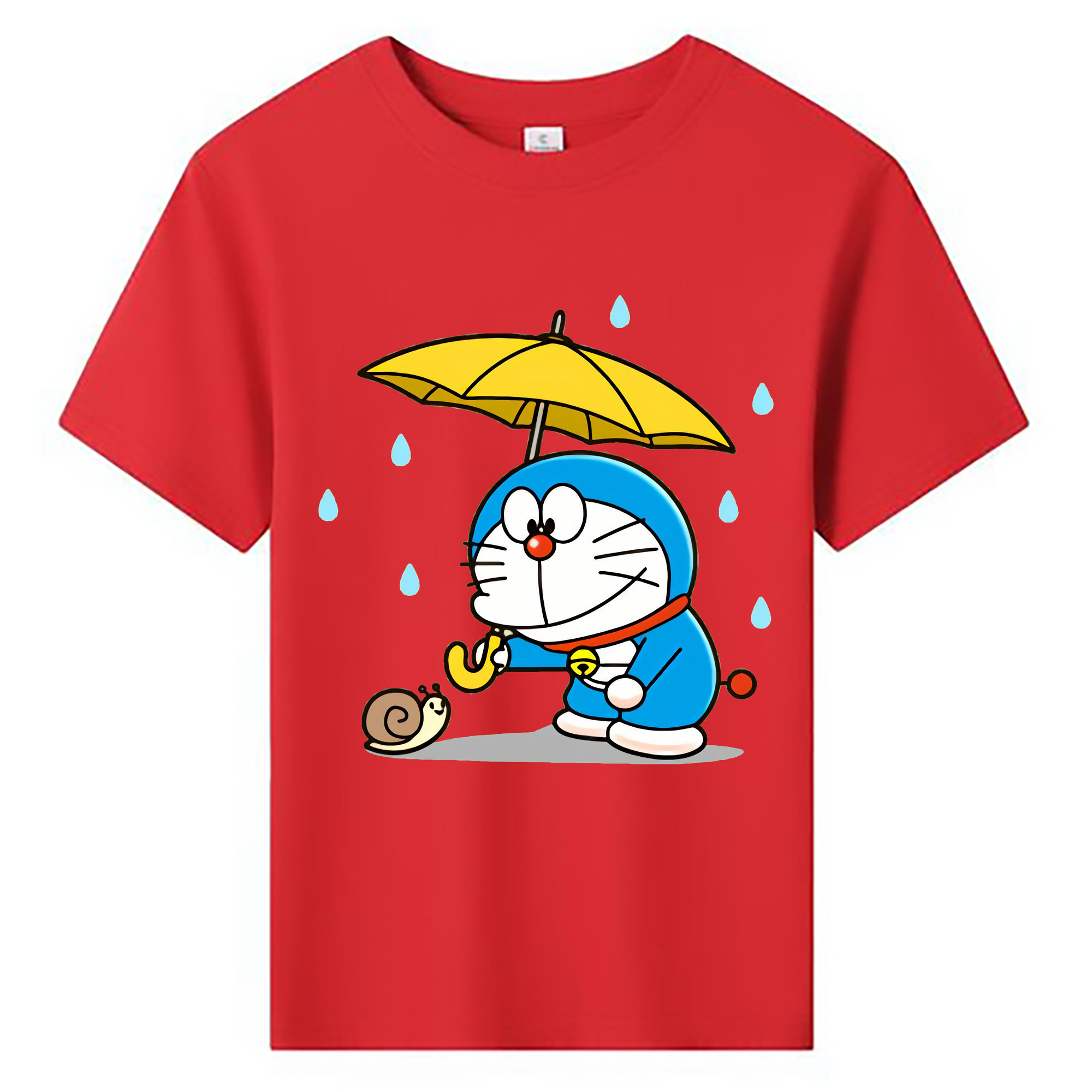 （画像用） ドラえもん Doraemon 綿100％キッズTシャツ（フロントプリント）