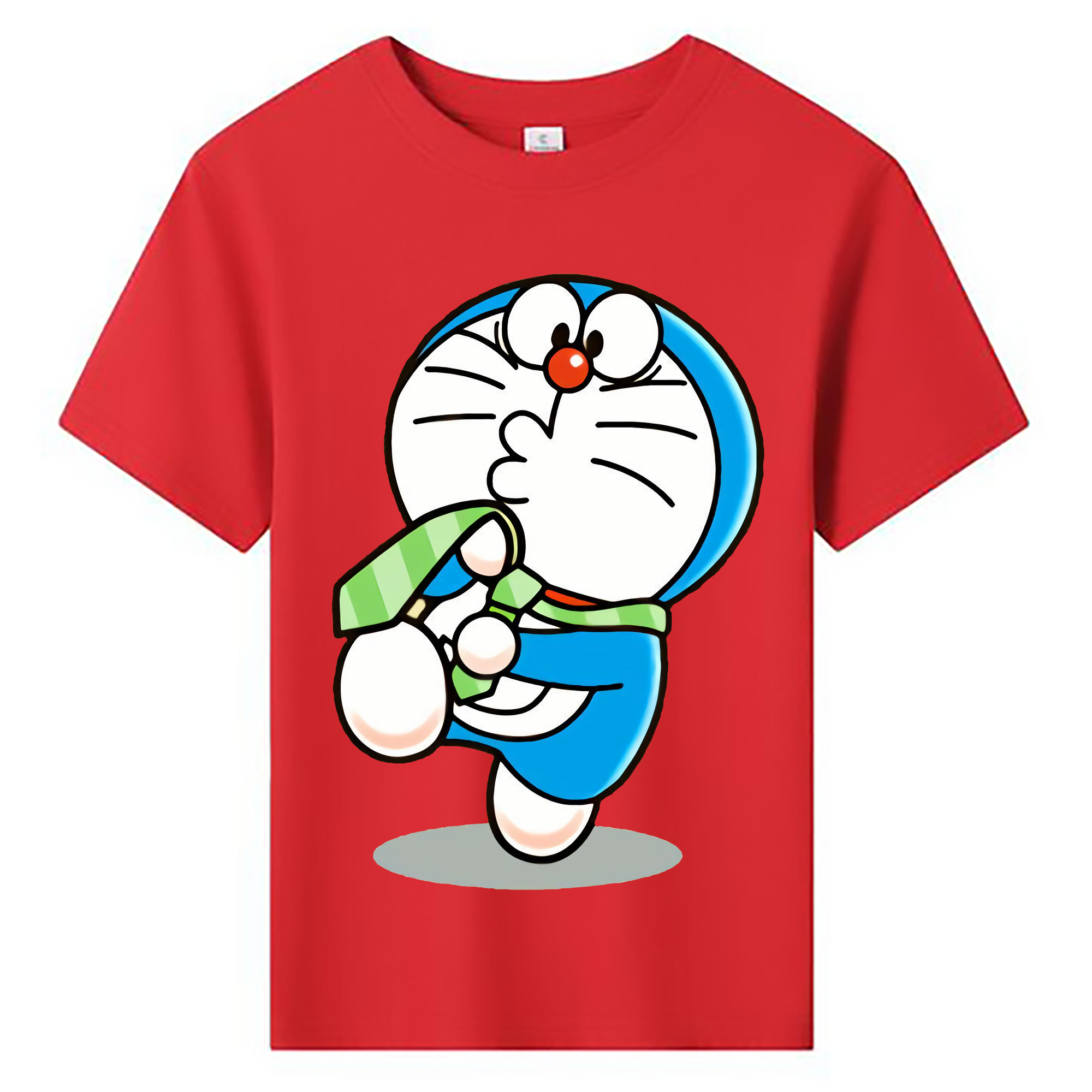 （画像用） ドラえもん Doraemon 綿100％キッズTシャツ（フロントプリント）