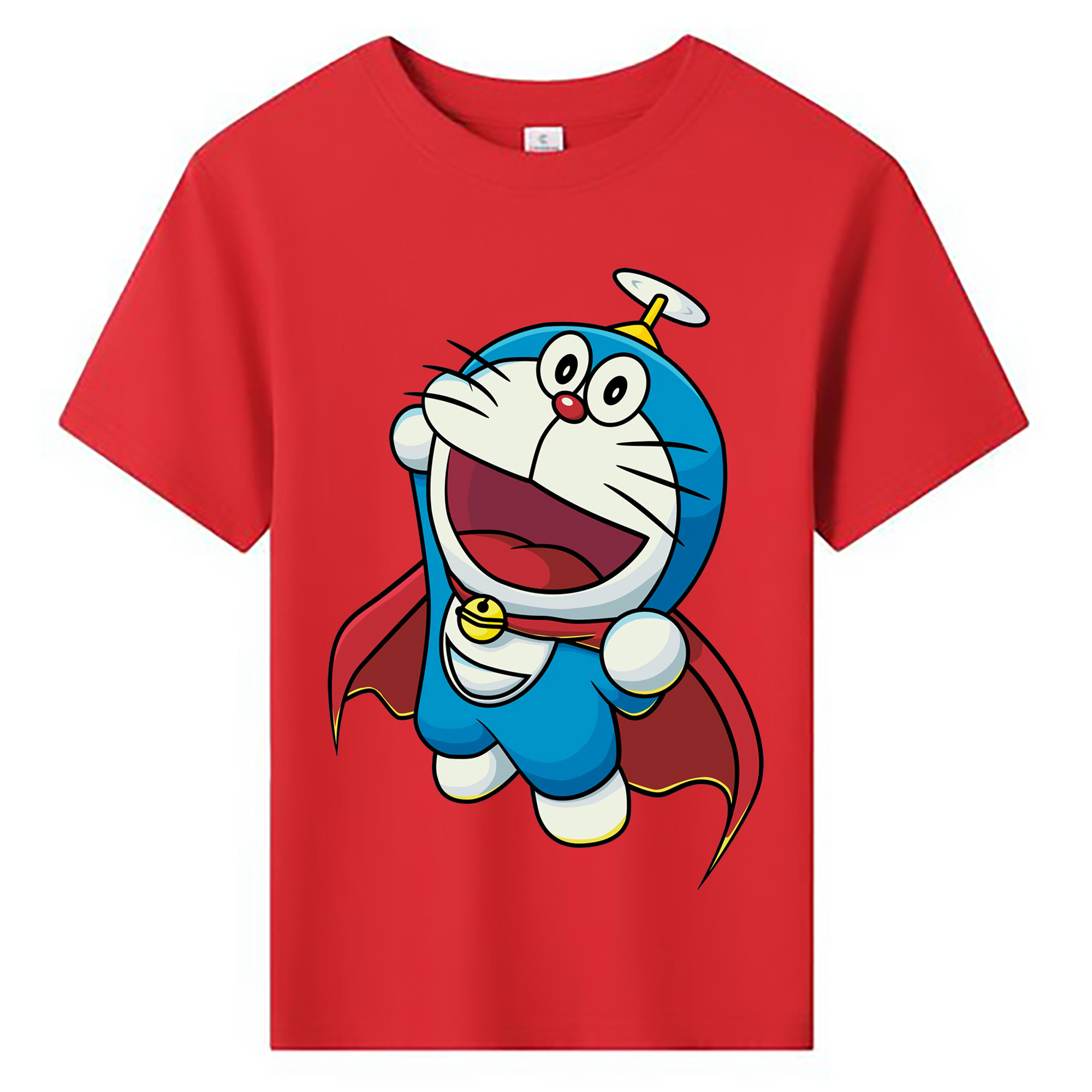 （画像用） ドラえもん Doraemon 綿100％キッズTシャツ（フロントプリント）