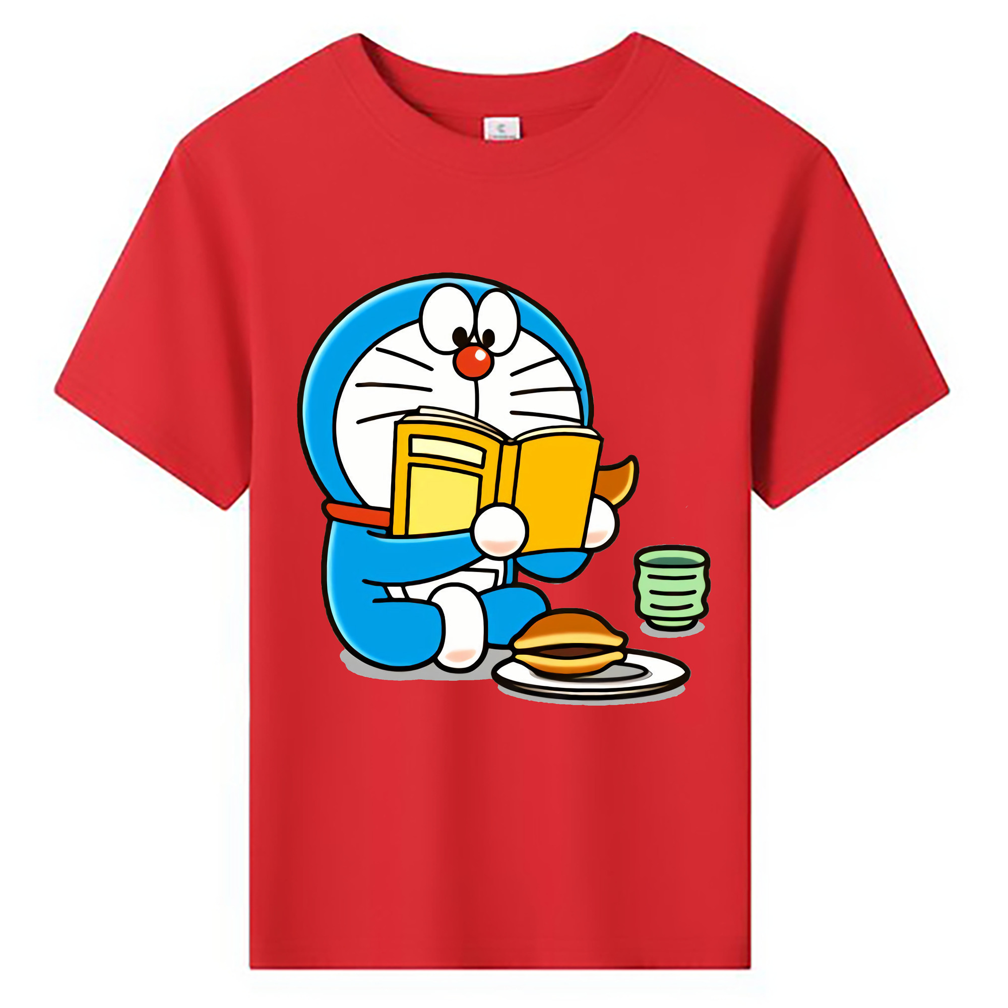 （画像用） ドラえもん Doraemon 綿100％キッズTシャツ（フロントプリント）