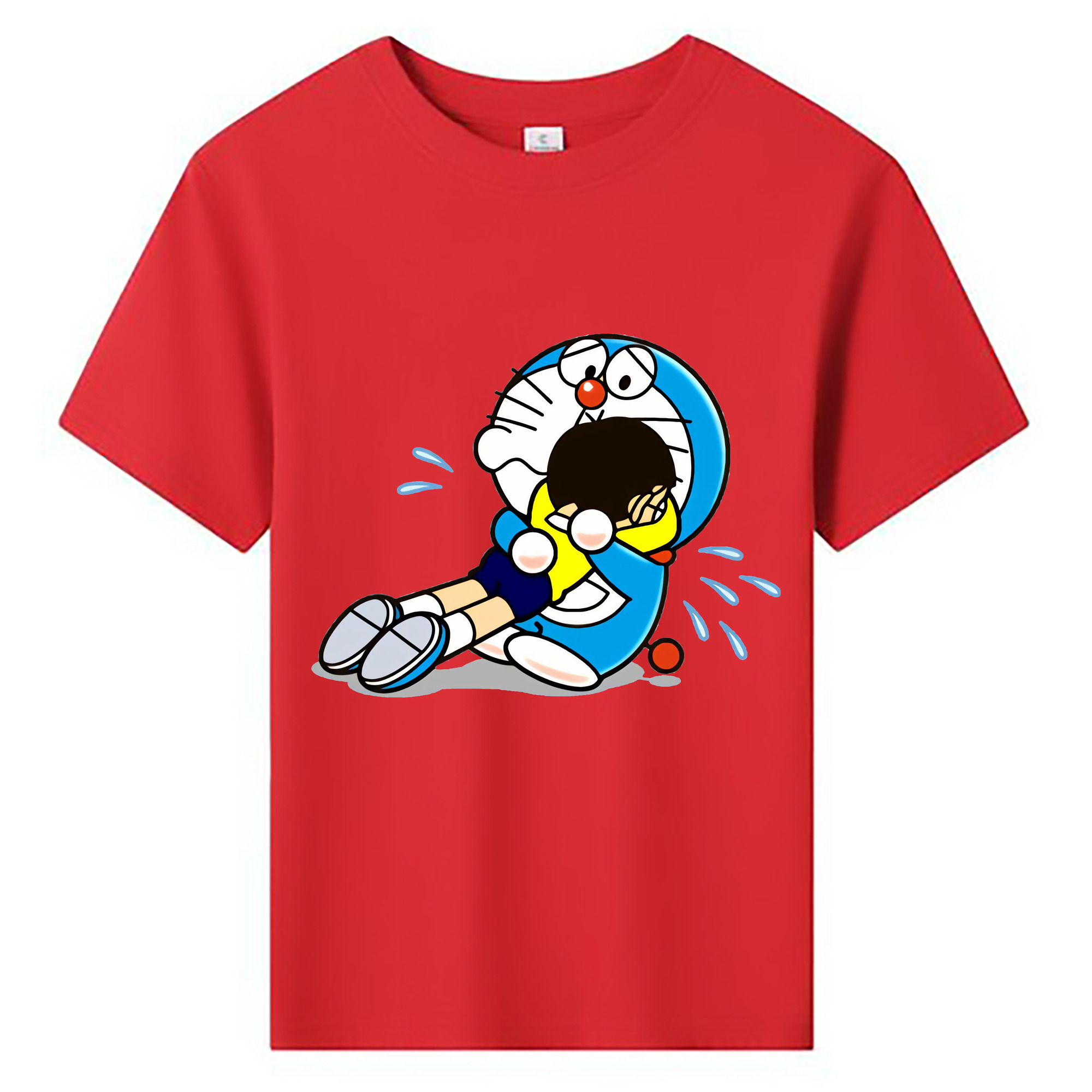 （画像用） ドラえもん Doraemon 綿100％キッズTシャツ（フロントプリント）