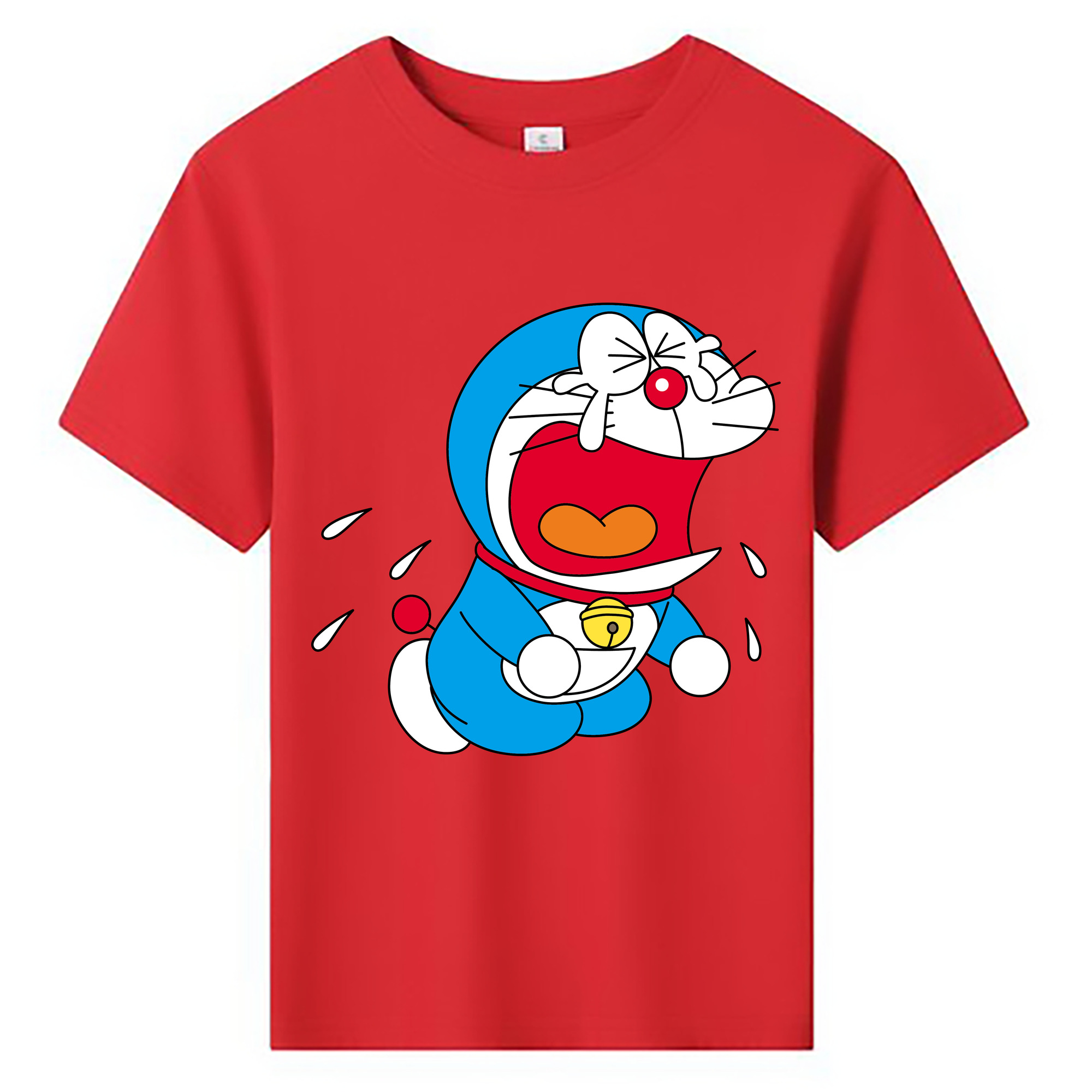 （画像用） ドラえもん Doraemon 綿100％キッズTシャツ（フロントプリント）