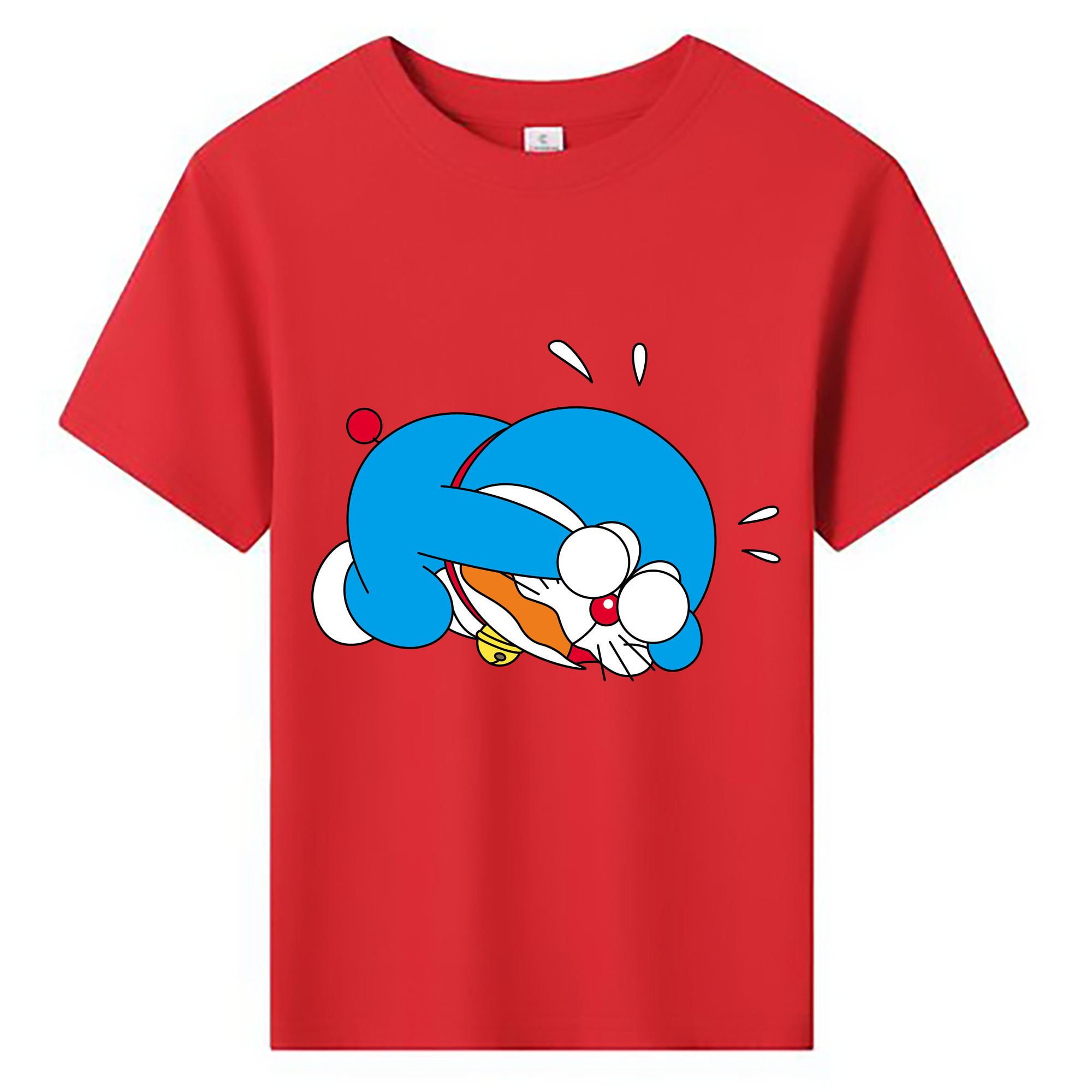 （画像用） ドラえもん Doraemon 綿100％キッズTシャツ（フロントプリント）