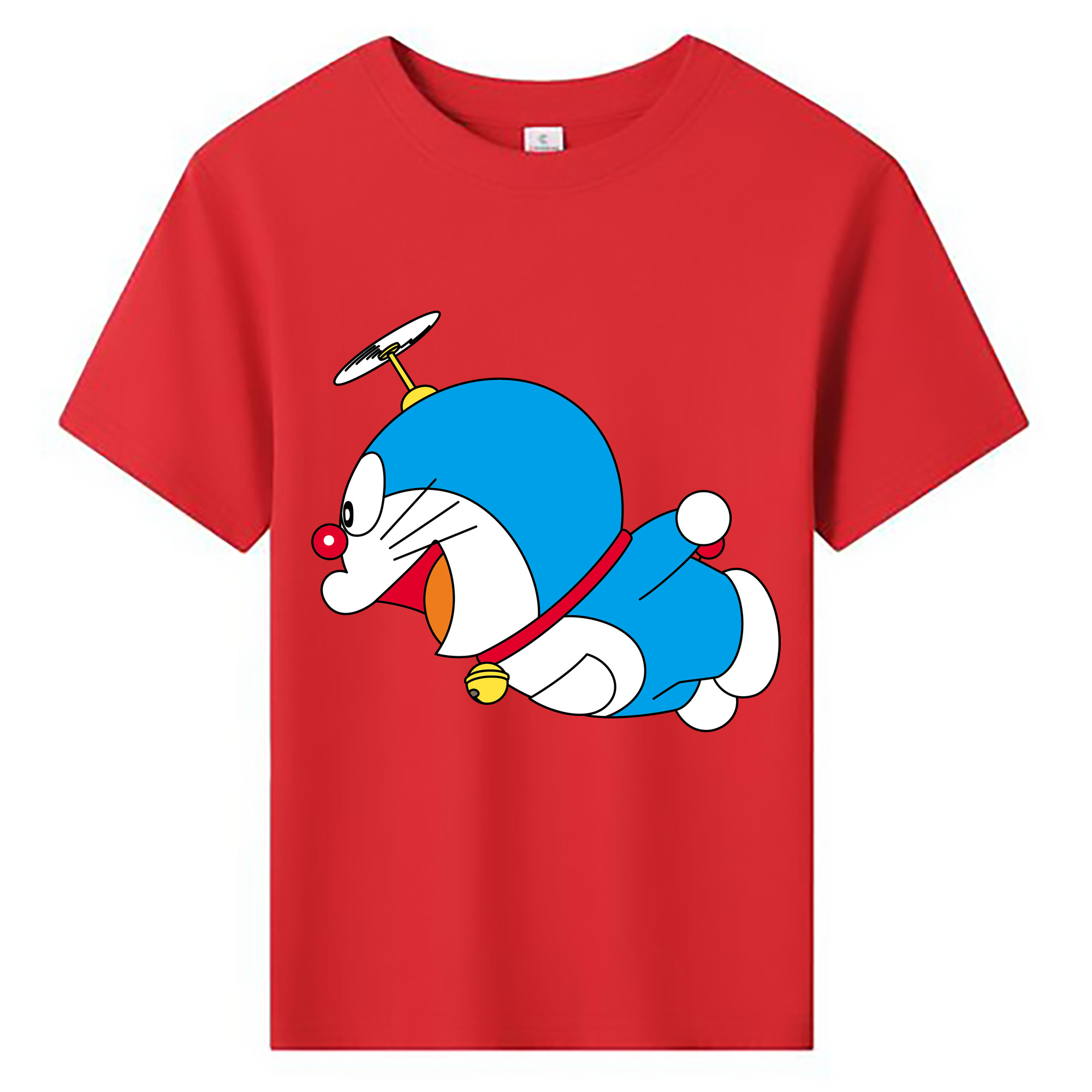 （画像用） ドラえもん Doraemon 綿100％キッズTシャツ（フロントプリント）