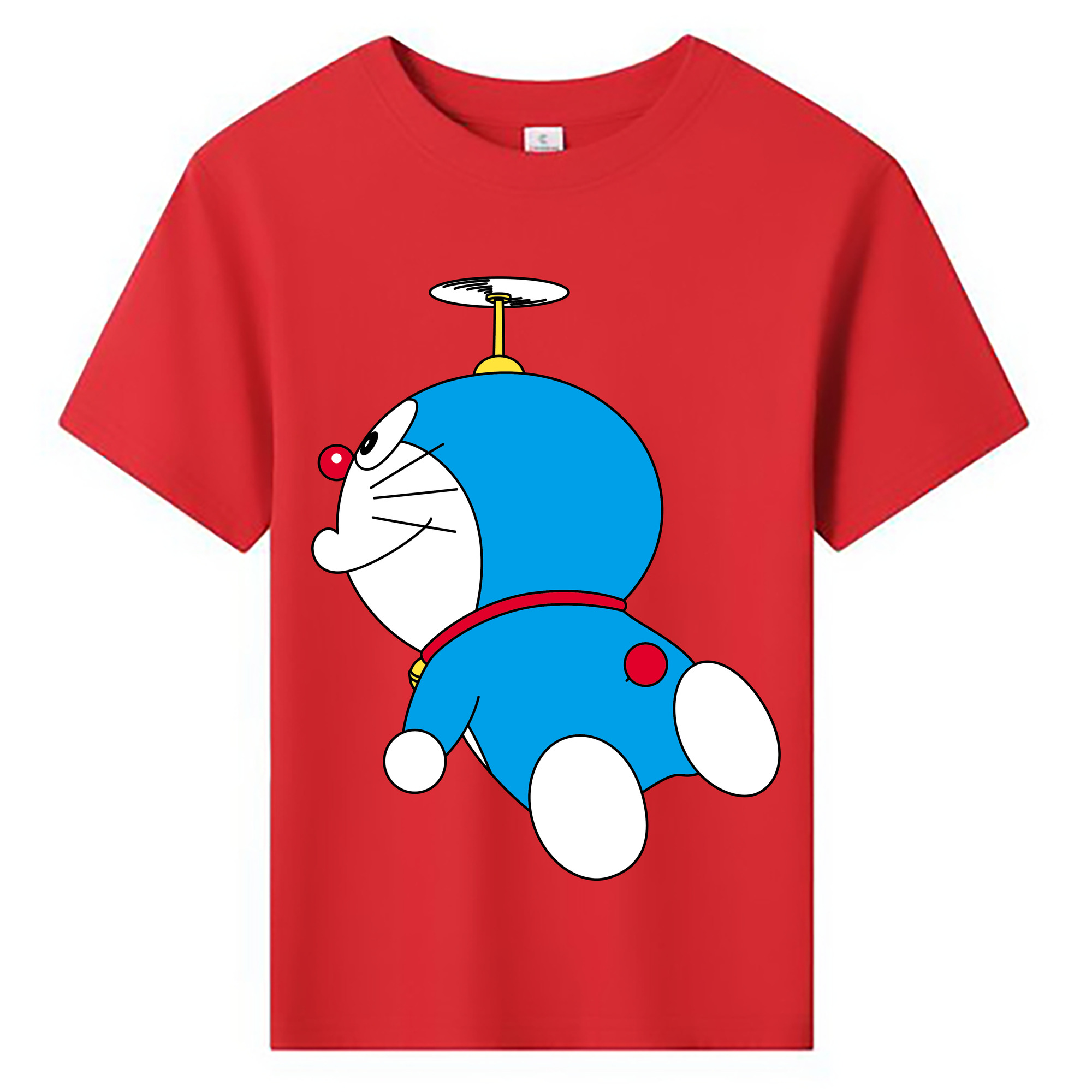 （画像用） ドラえもん Doraemon 綿100％キッズTシャツ（フロントプリント）
