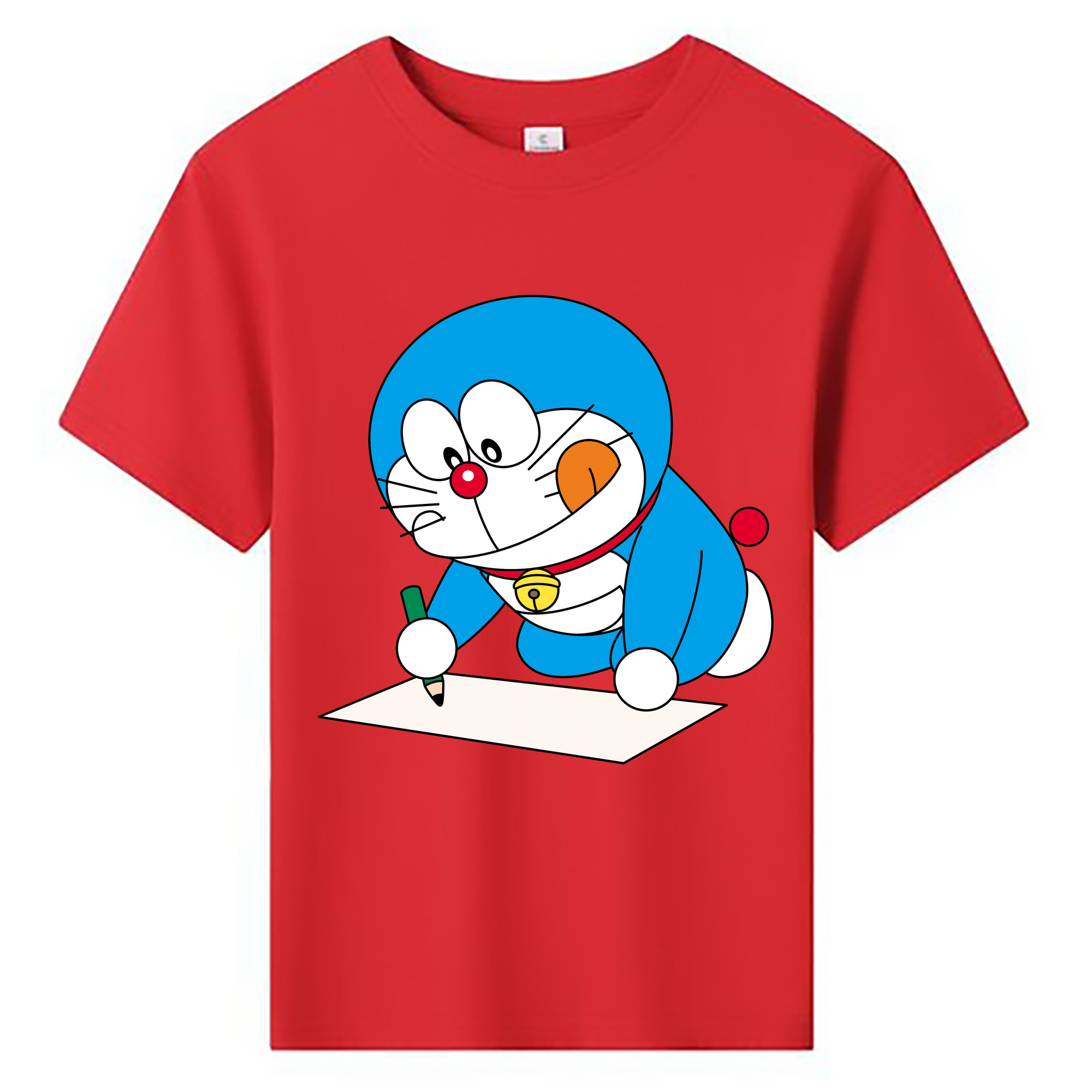（画像用） ドラえもん Doraemon 綿100％キッズTシャツ（フロントプリント）