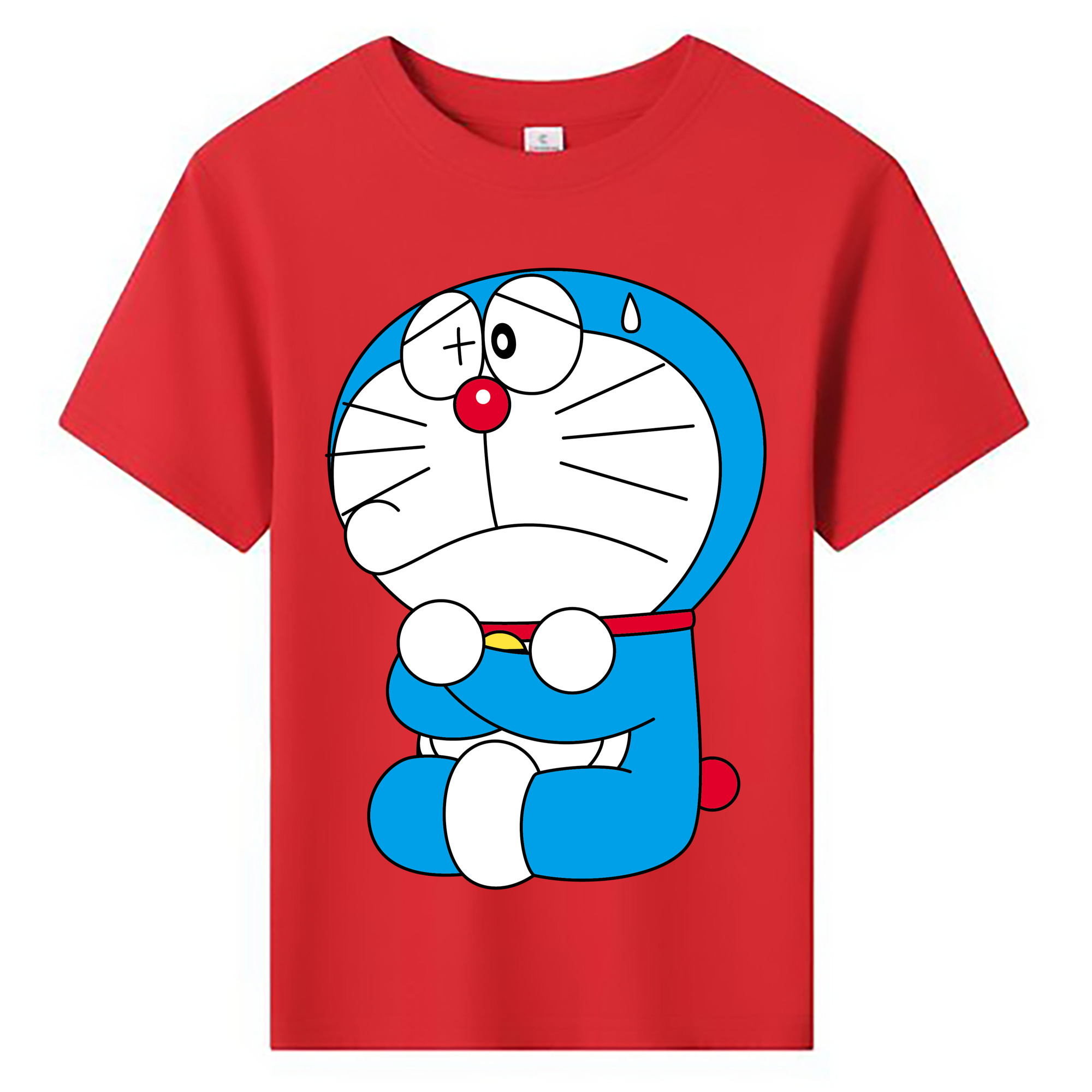 （画像用） ドラえもん Doraemon 綿100％キッズTシャツ（フロントプリント）