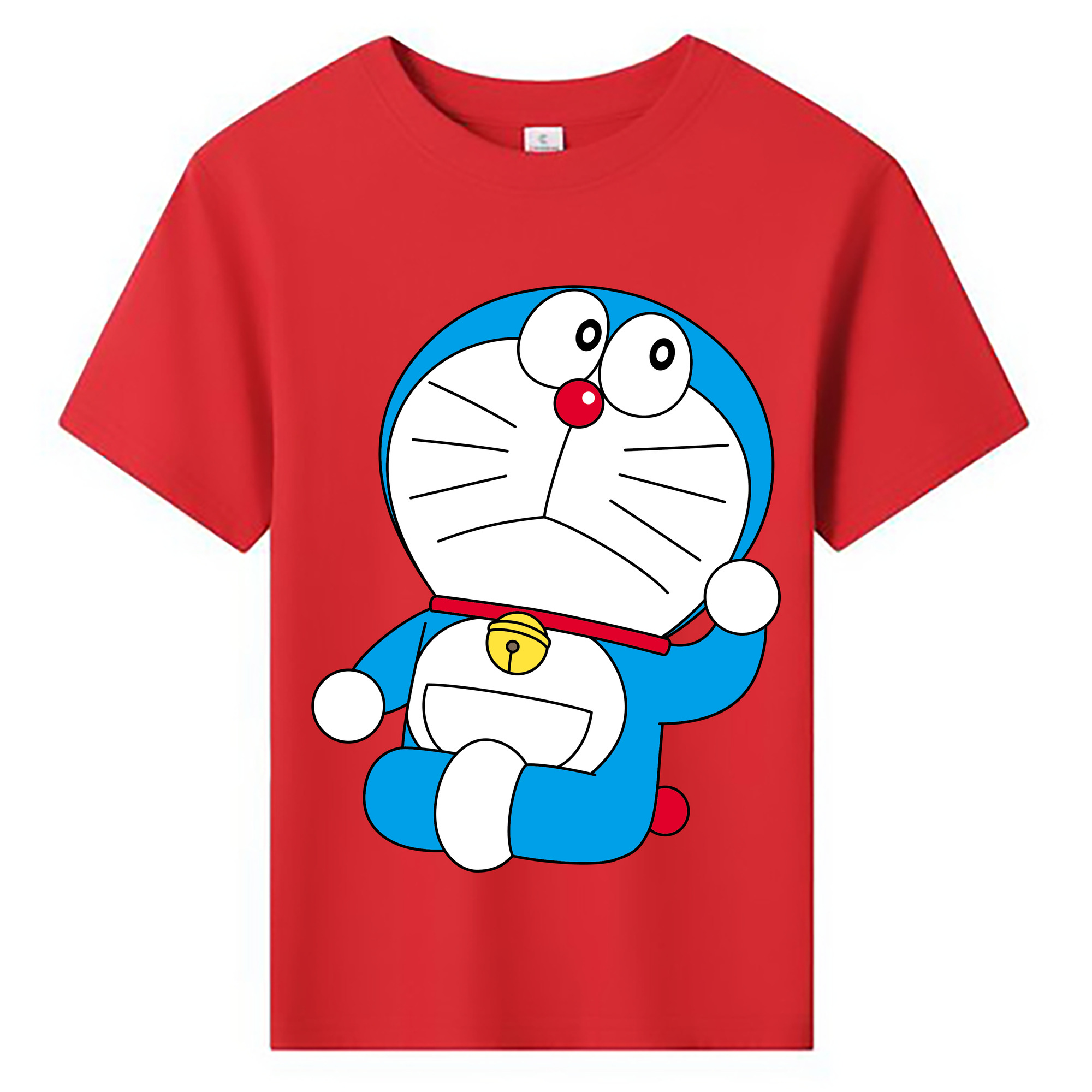 （画像用） ドラえもん Doraemon 綿100％キッズTシャツ（フロントプリント）