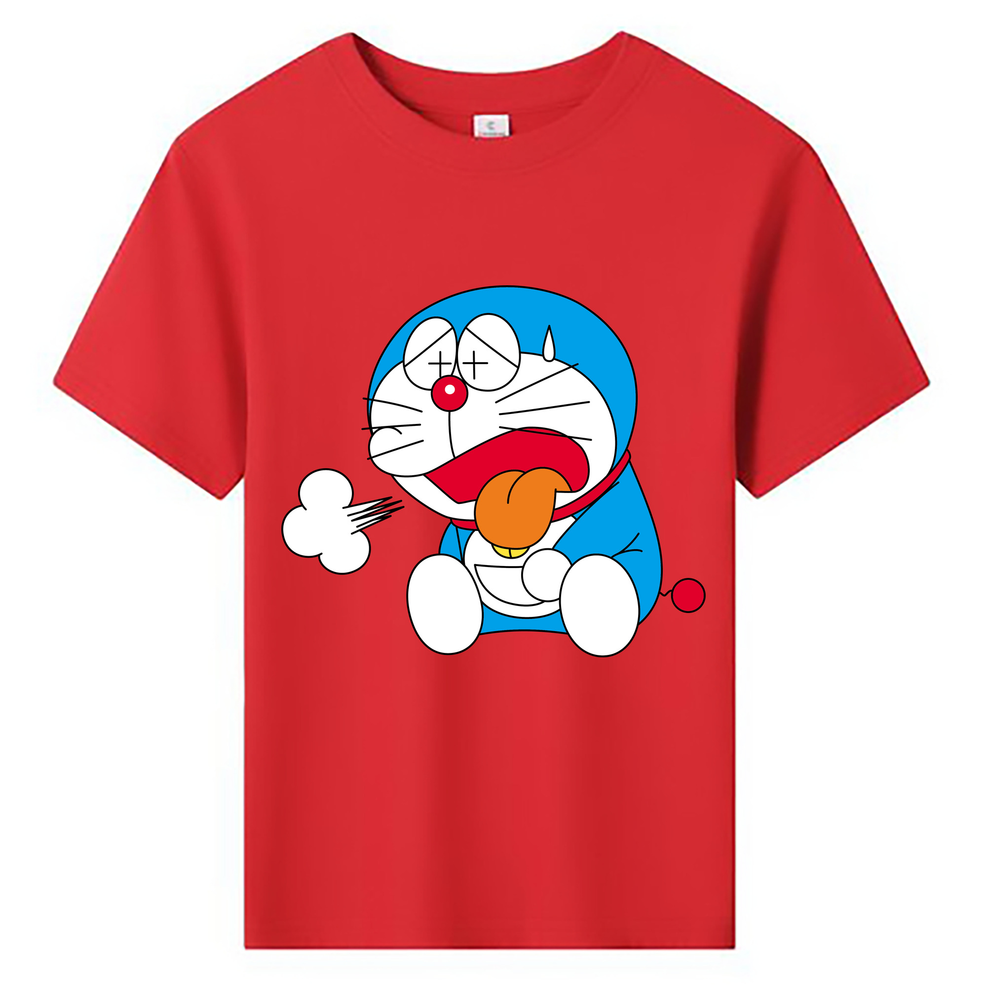 （画像用） ドラえもん Doraemon 綿100％キッズTシャツ（フロントプリント）