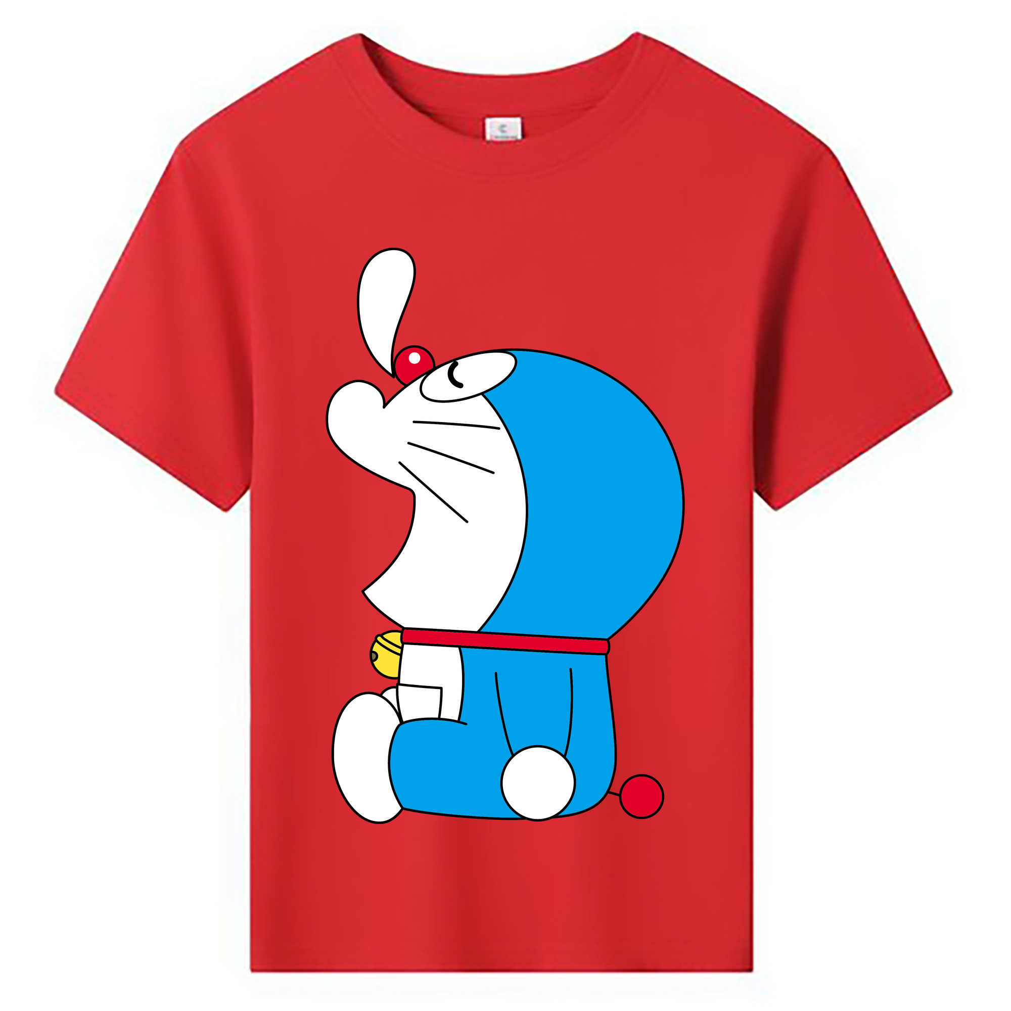 （画像用） ドラえもん Doraemon 綿100％キッズTシャツ（フロントプリント）