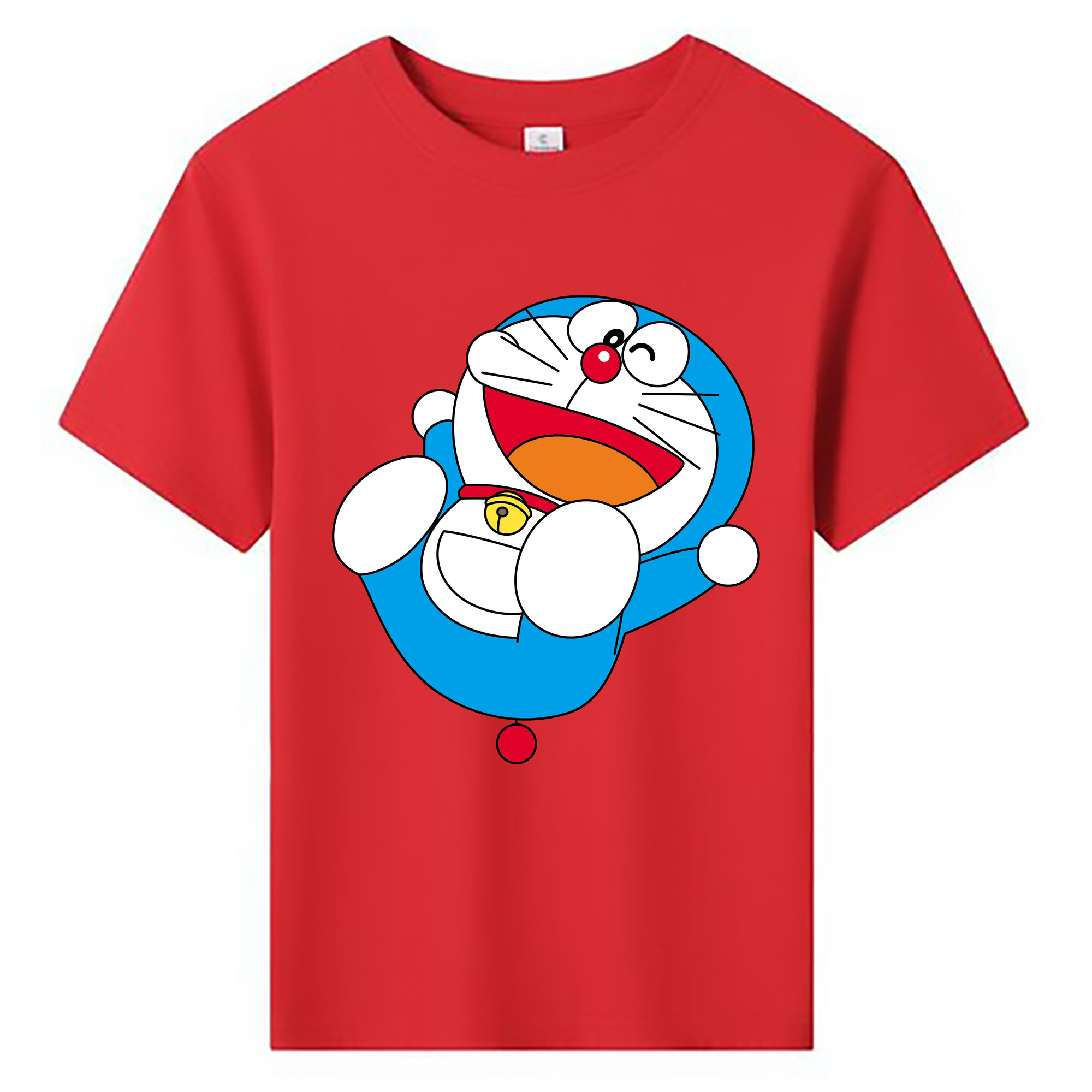 （画像用） ドラえもん Doraemon 綿100％キッズTシャツ（フロントプリント）