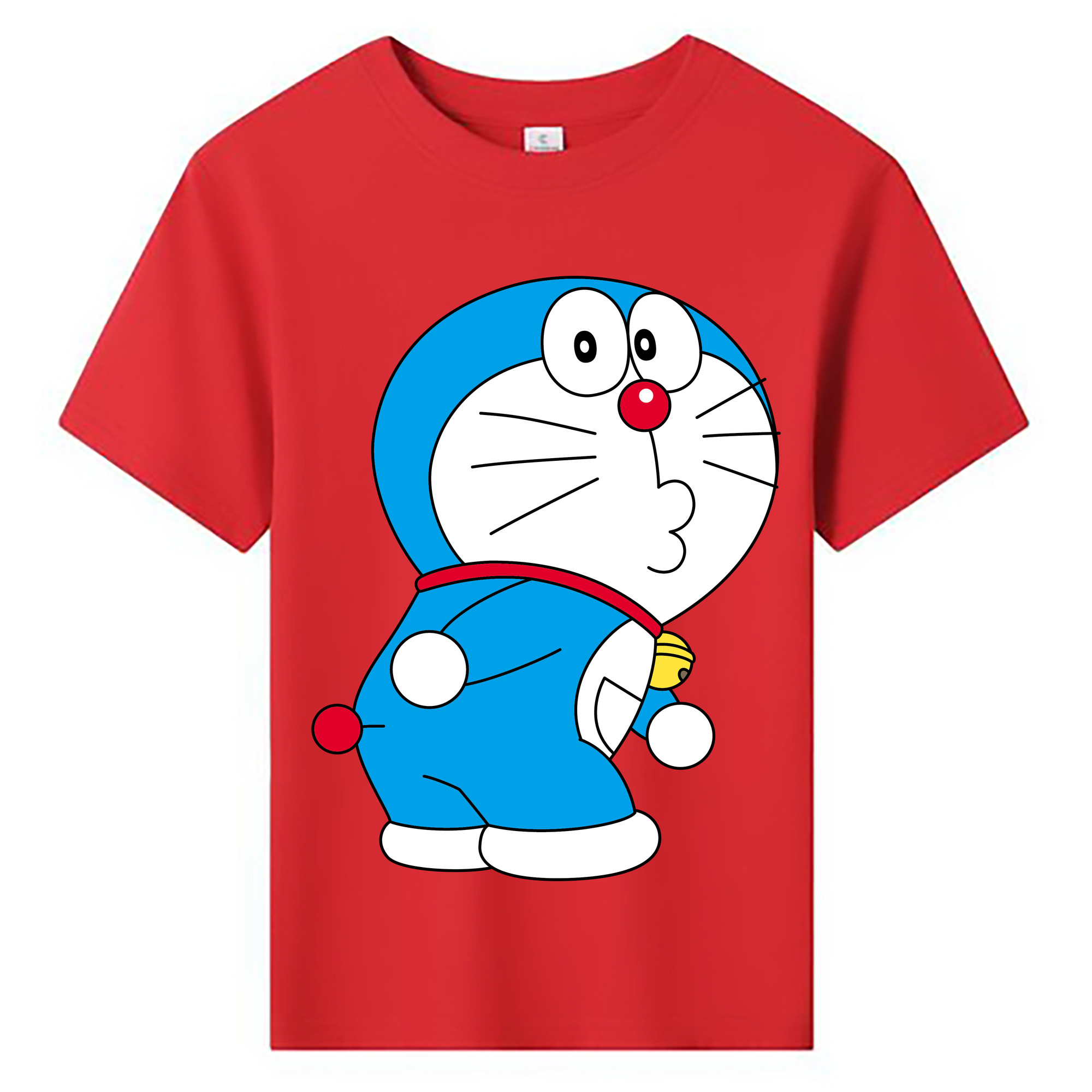 （画像用） ドラえもん Doraemon 綿100％キッズTシャツ（フロントプリント）