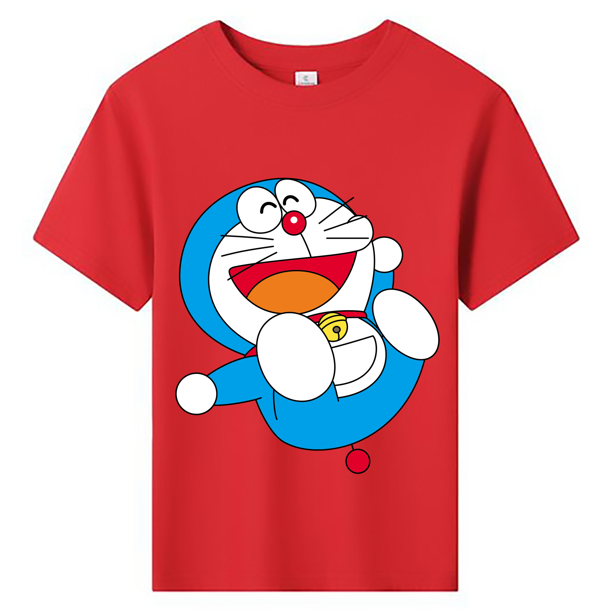 （画像用） ドラえもん Doraemon 綿100％キッズTシャツ（フロントプリント）