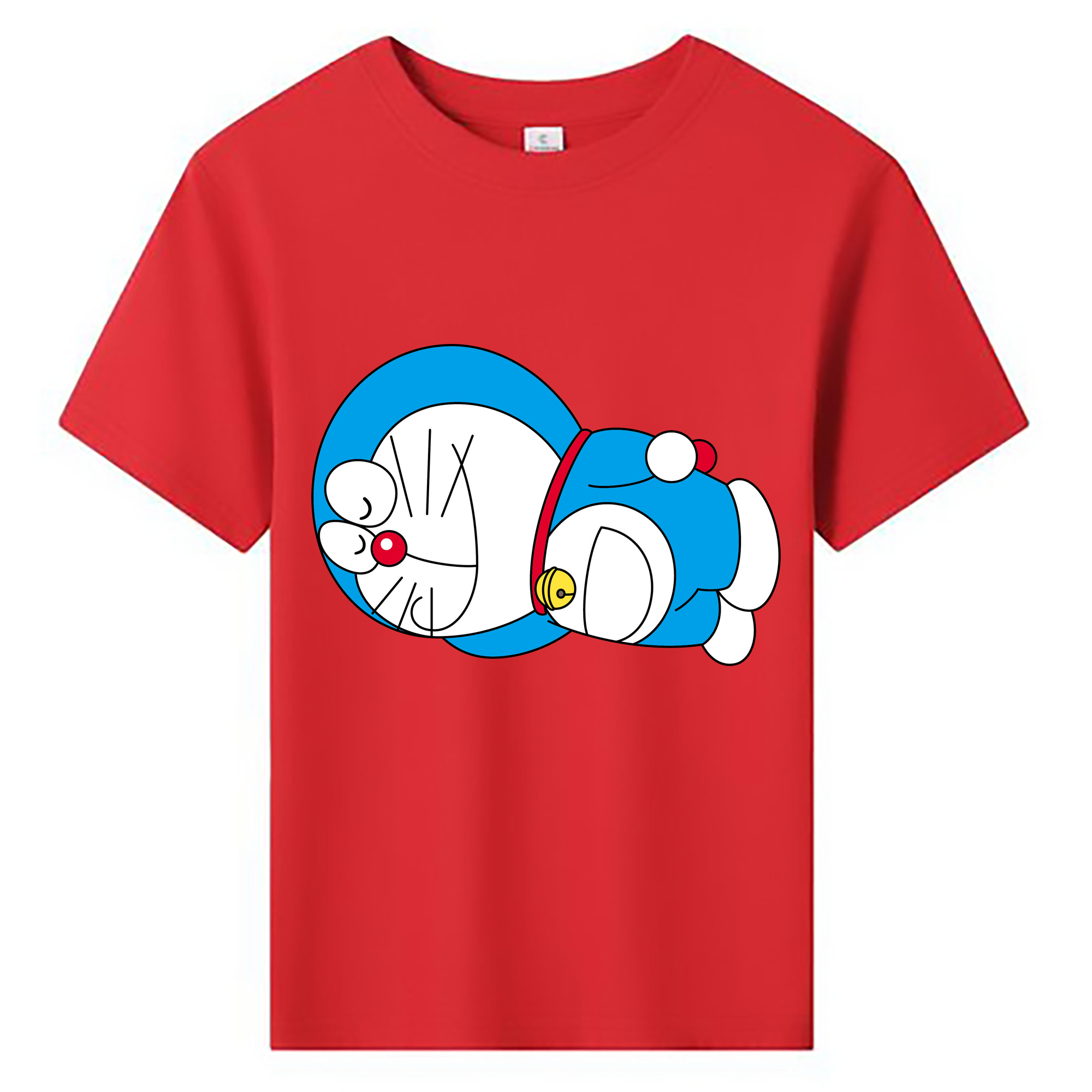（画像用） ドラえもん Doraemon 綿100％キッズTシャツ（フロントプリント）