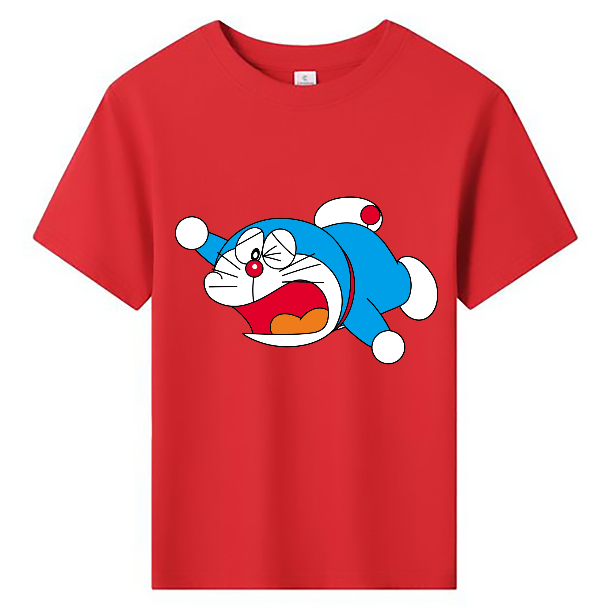 （画像用） ドラえもん Doraemon 綿100％キッズTシャツ（フロントプリント）