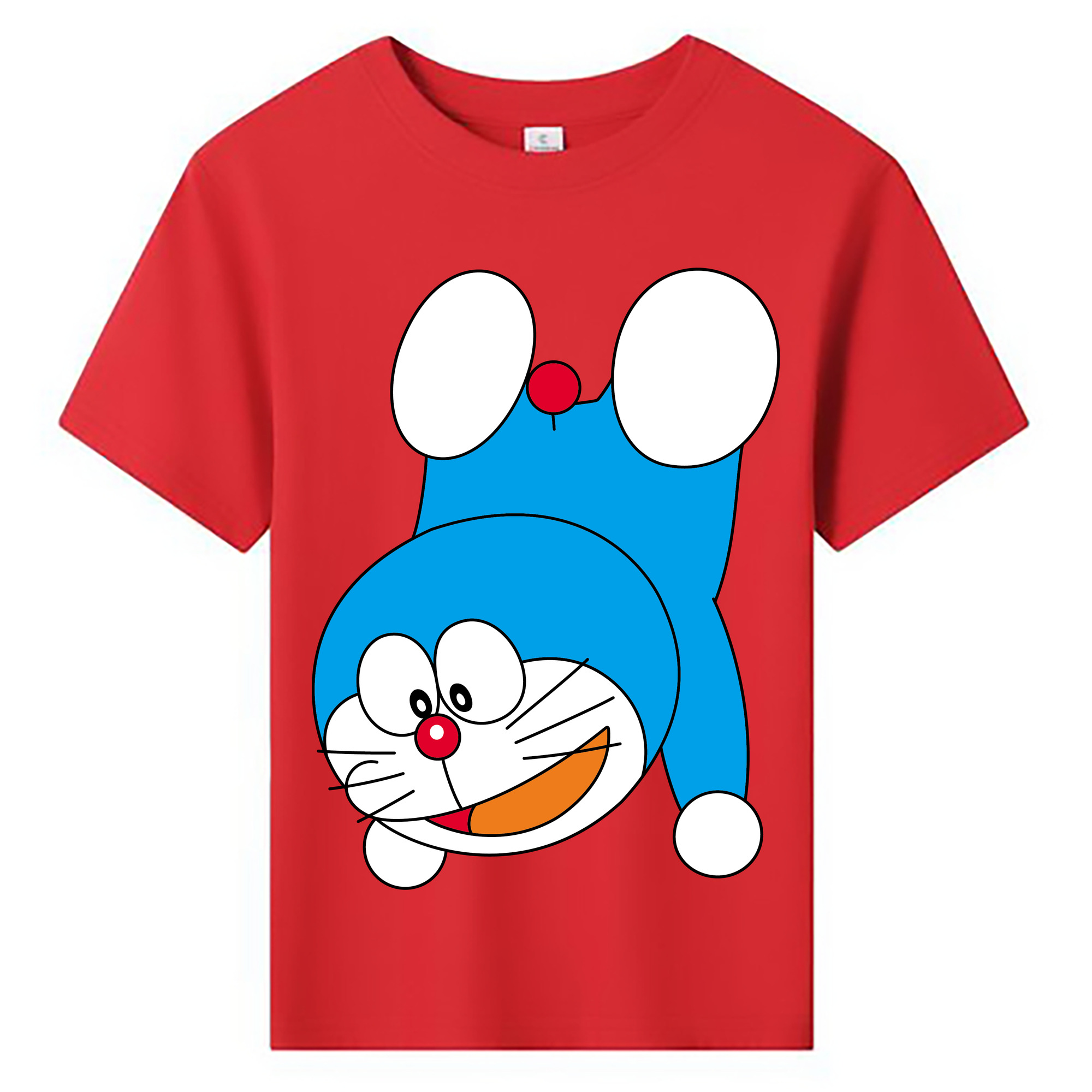 （画像用） ドラえもん Doraemon 綿100％キッズTシャツ（フロントプリント）