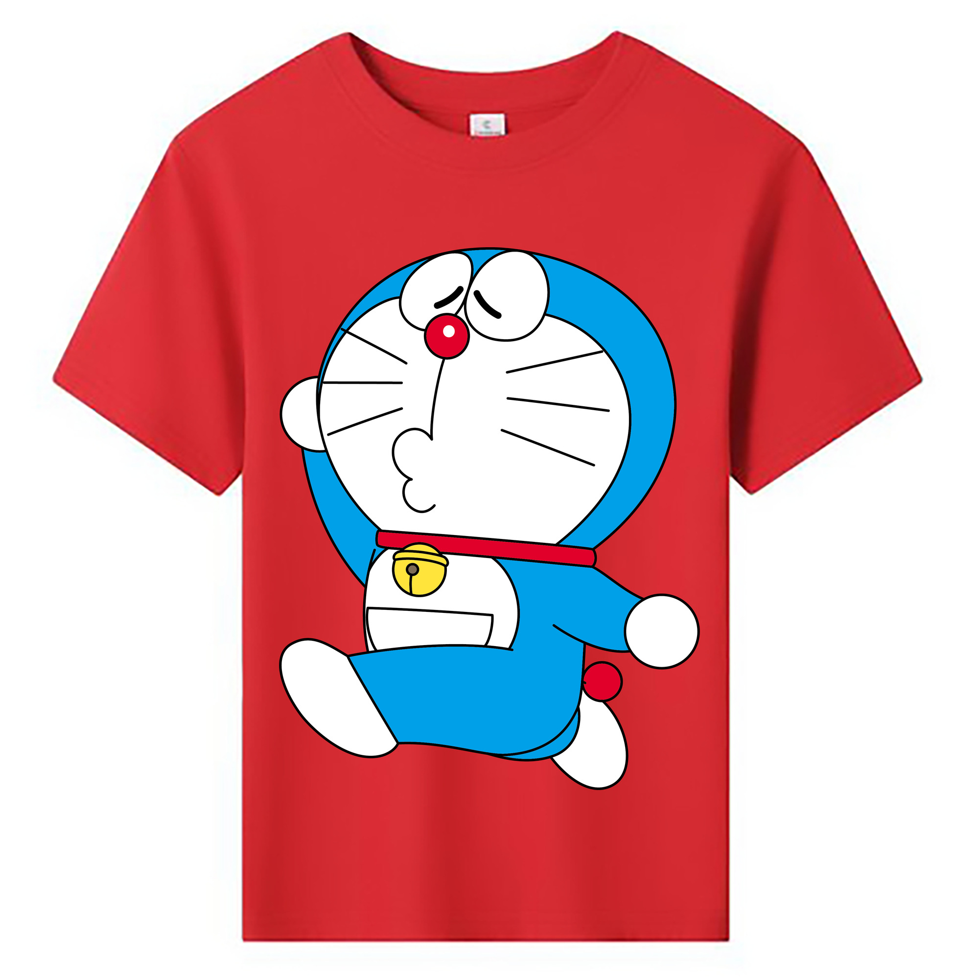（画像用） ドラえもん Doraemon 綿100％キッズTシャツ（フロントプリント）