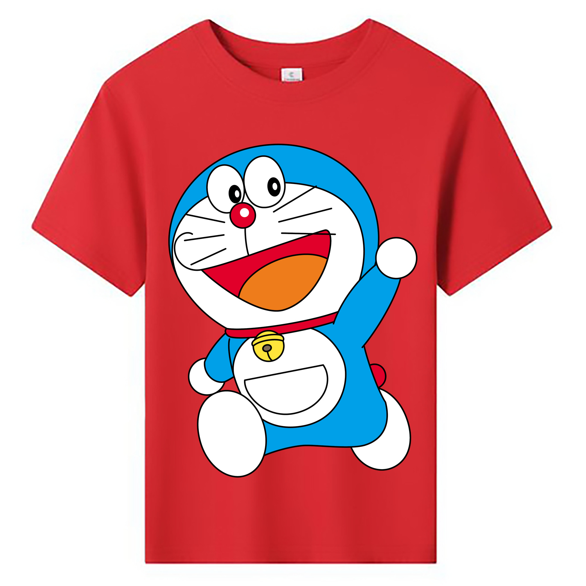 （画像用） ドラえもん Doraemon 綿100％キッズTシャツ（フロントプリント）