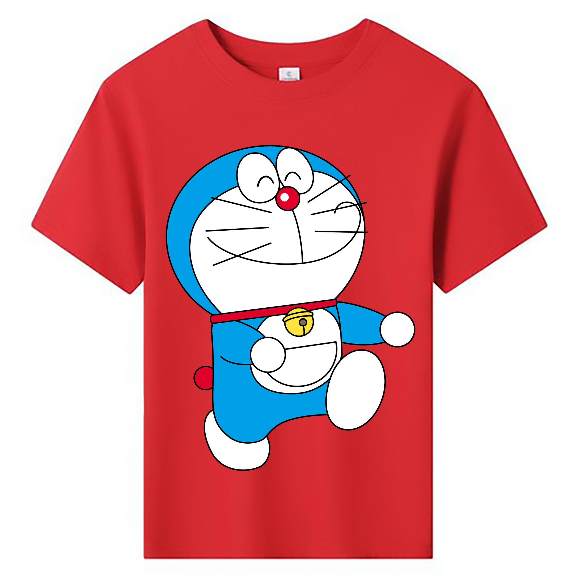 （画像用） ドラえもん Doraemon 綿100％キッズTシャツ（フロントプリント）